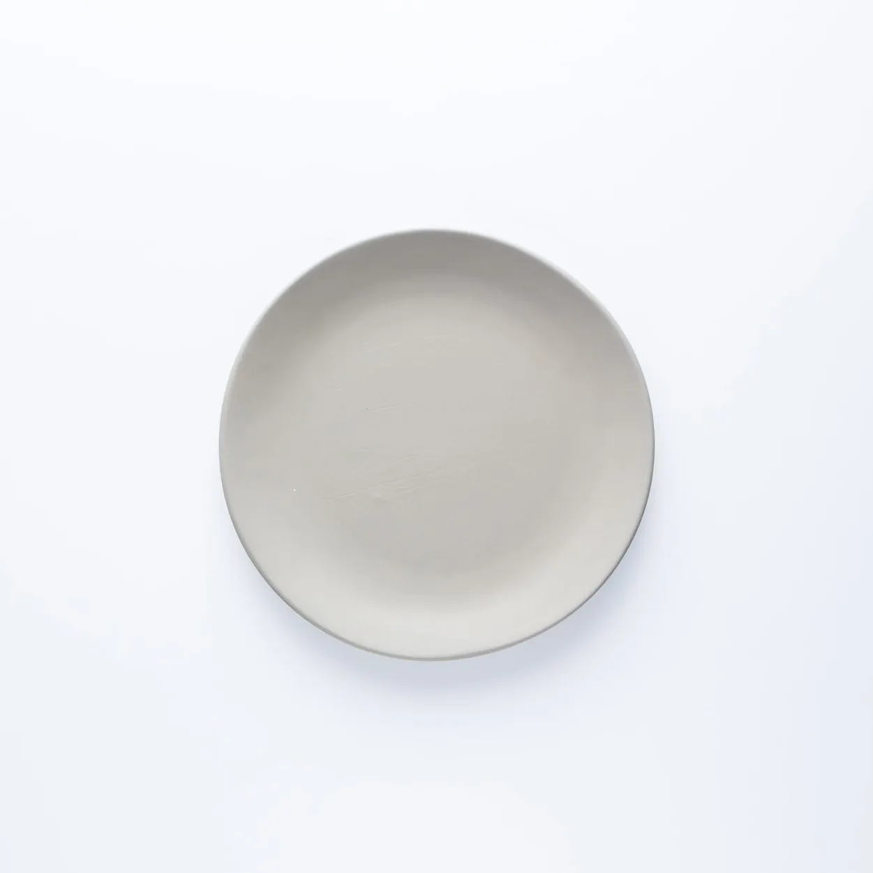 PL20-0062 - Grey Ceramic Plate - 8" (D)