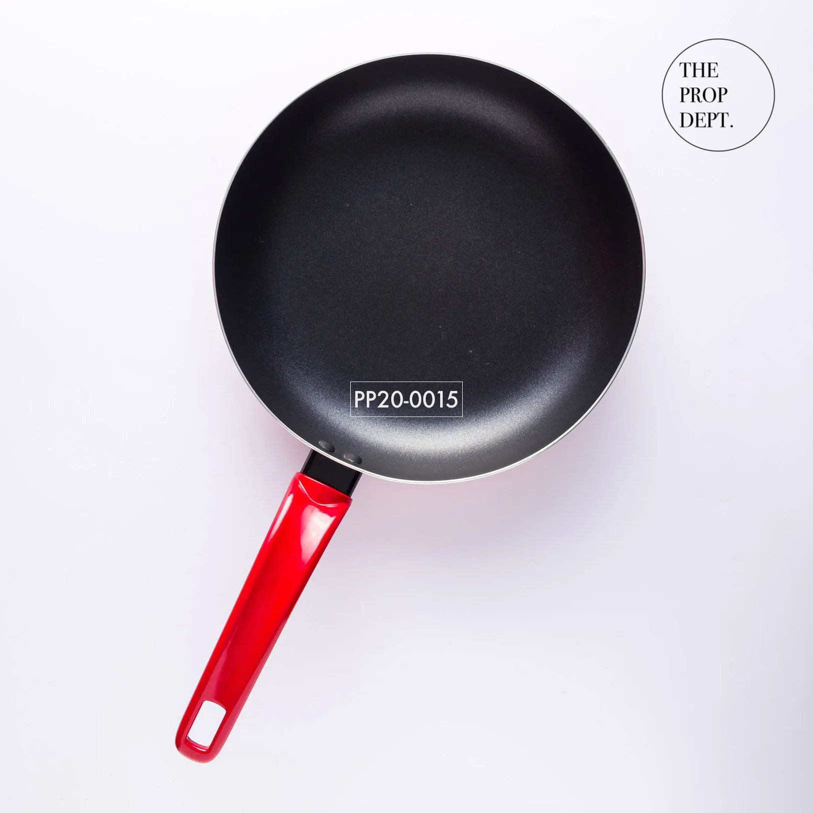 PP20-0015 - Black Red Pan - 10" 2" (DH)