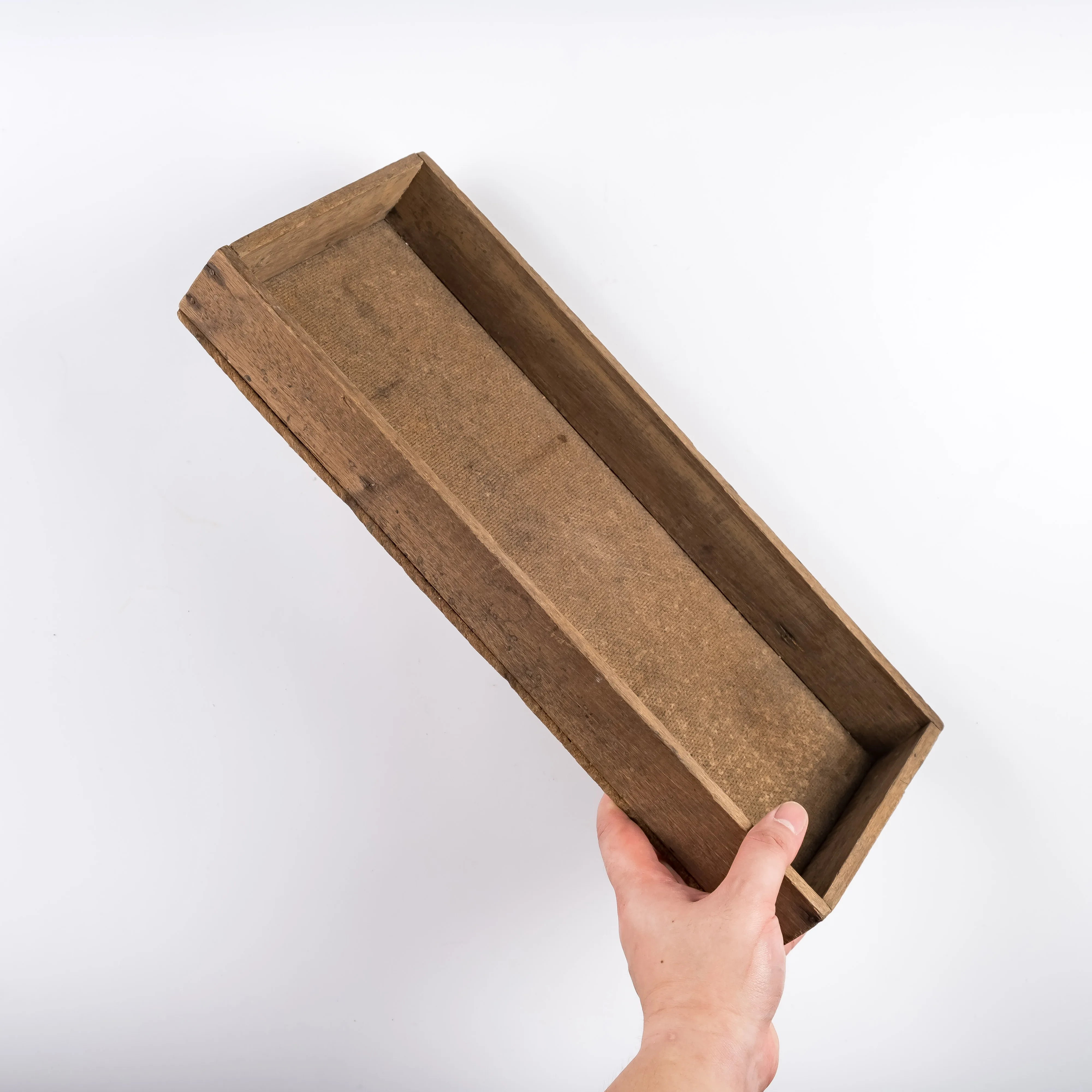 BO21-0067 - Wood Tray - 16.5" 6.5" 2" (LWH)