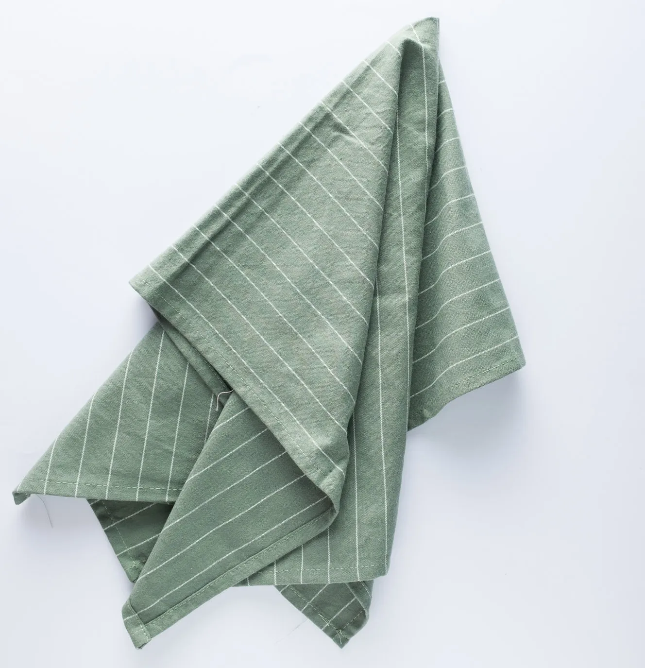 LN20-0005 - Green Fabric Kitchen towel