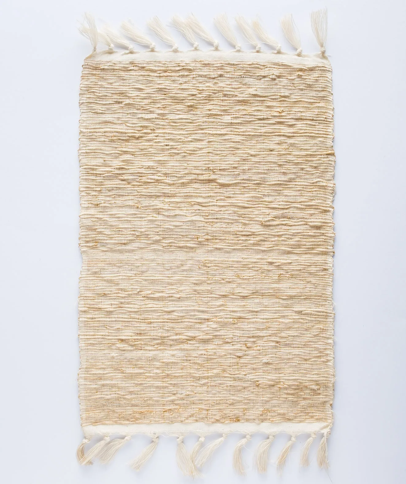 PM20-0003 - Brown Beige Fiber Placemat - 14.75" 9.75" (LW)