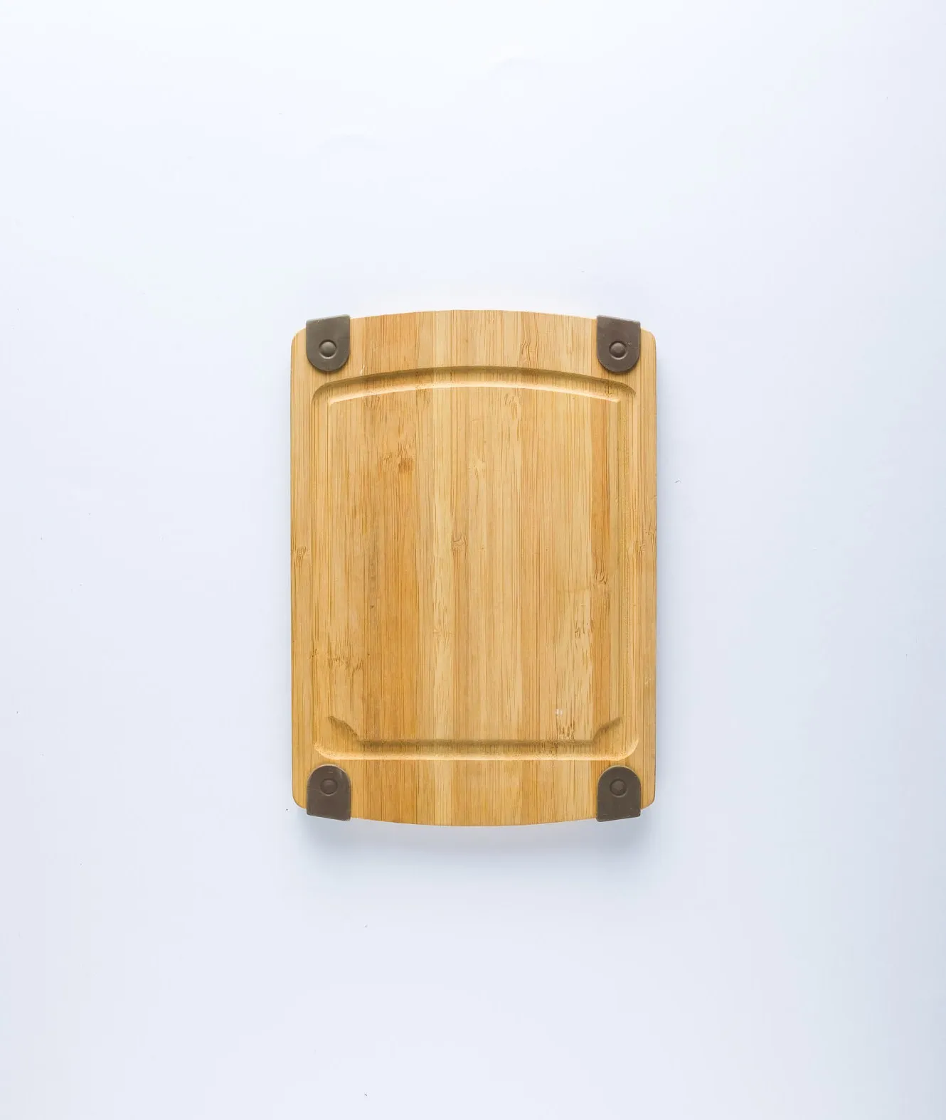 BO20-0024 - Brown Wood Board - 8.5" 6" 0.5" (LWH)