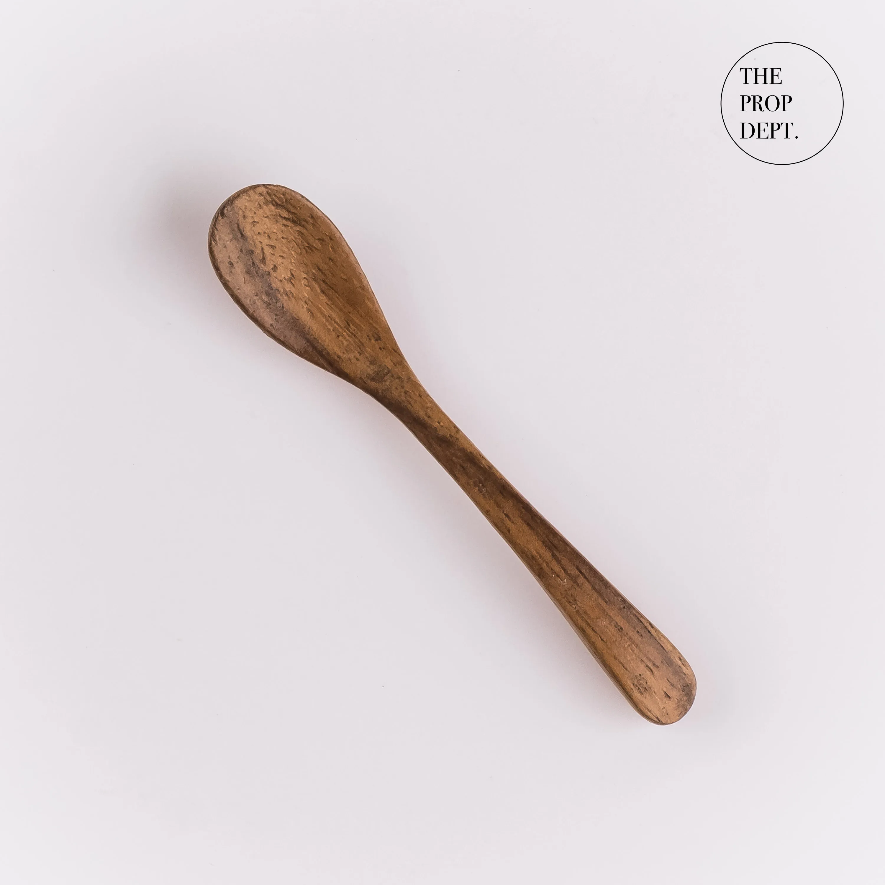 UT23-0390 - Brown Wood Spoon - 3.5" (L)