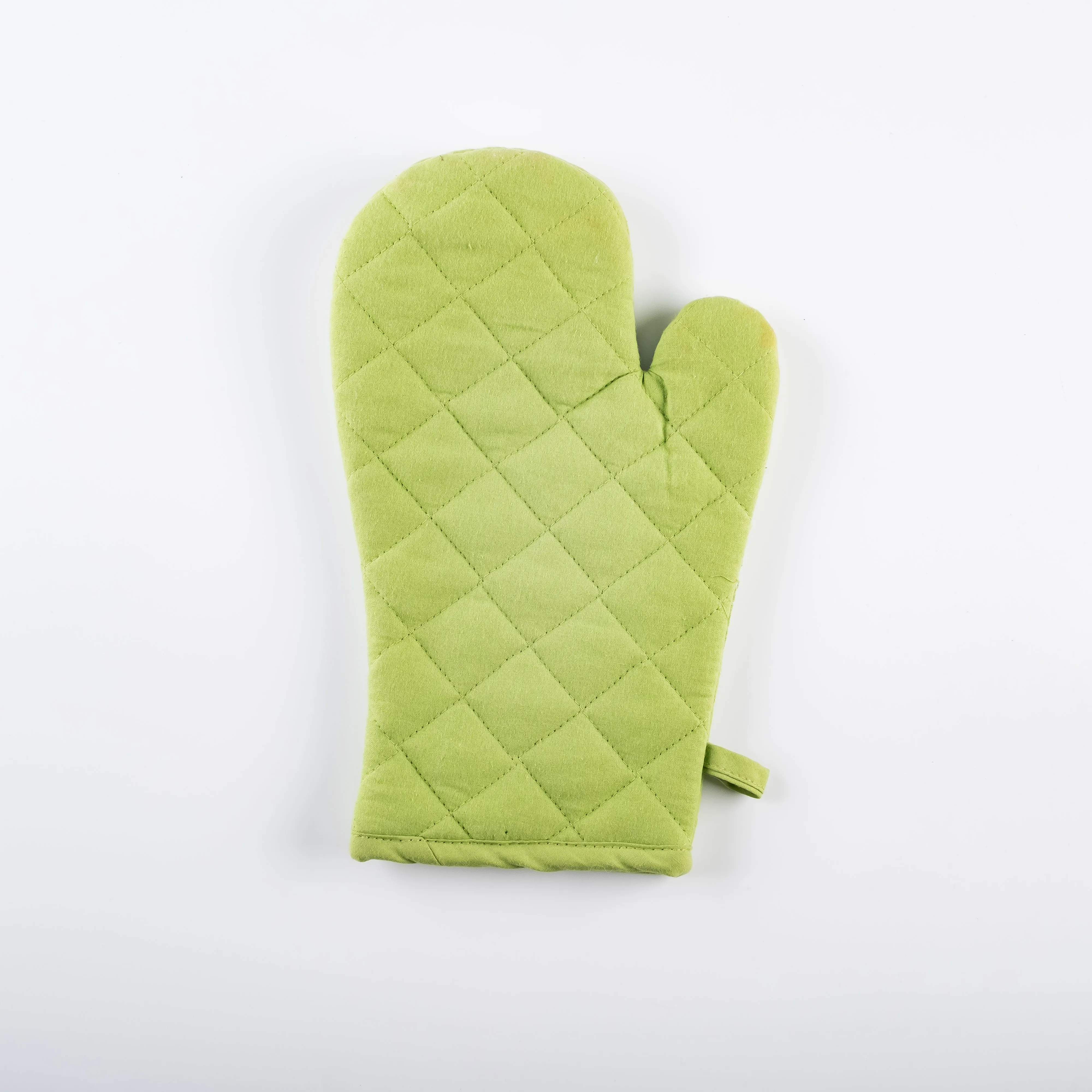 AC21-0018 - Green Fabric Oven mitt