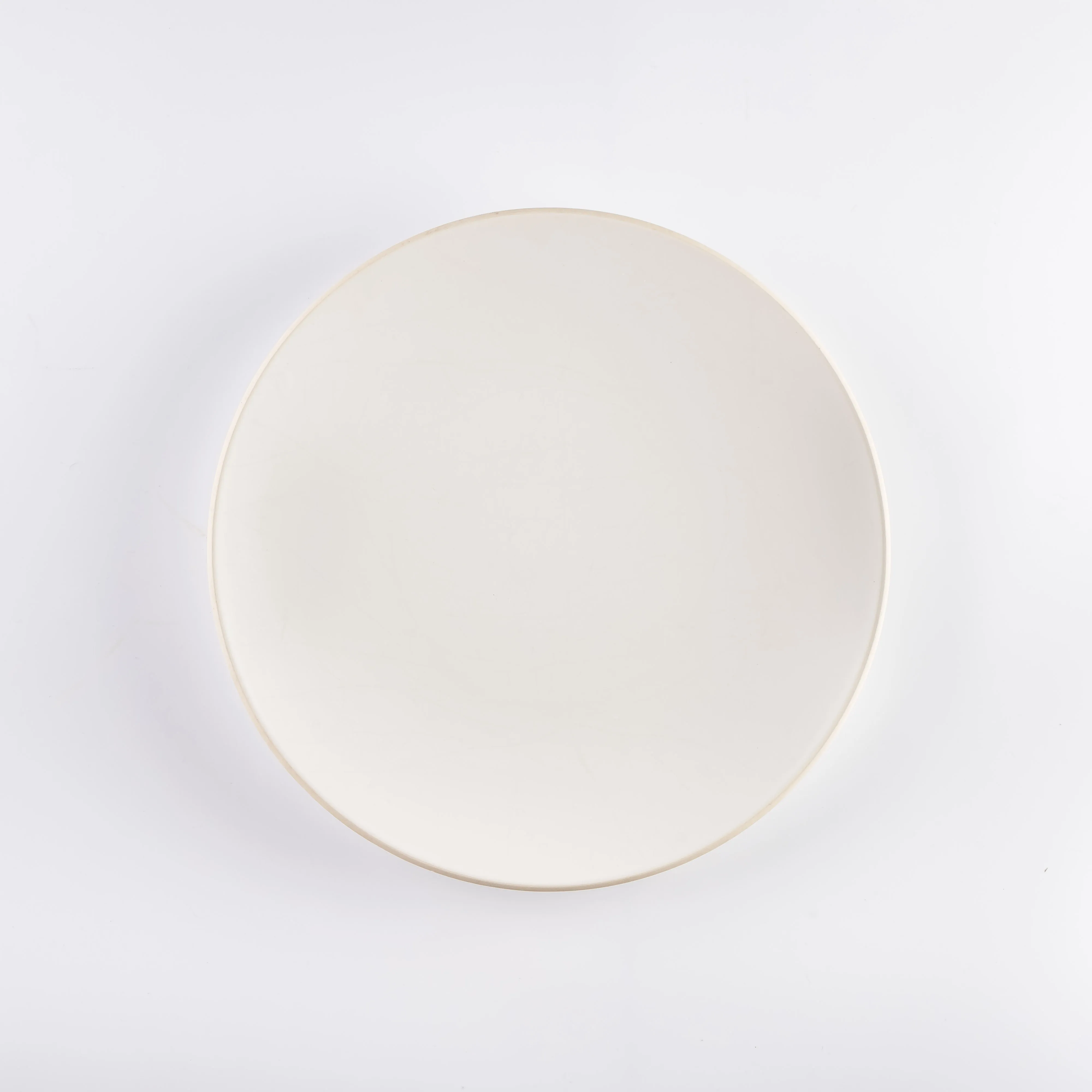 PL21-0185 - White Ceramic Plate - 11" (D)