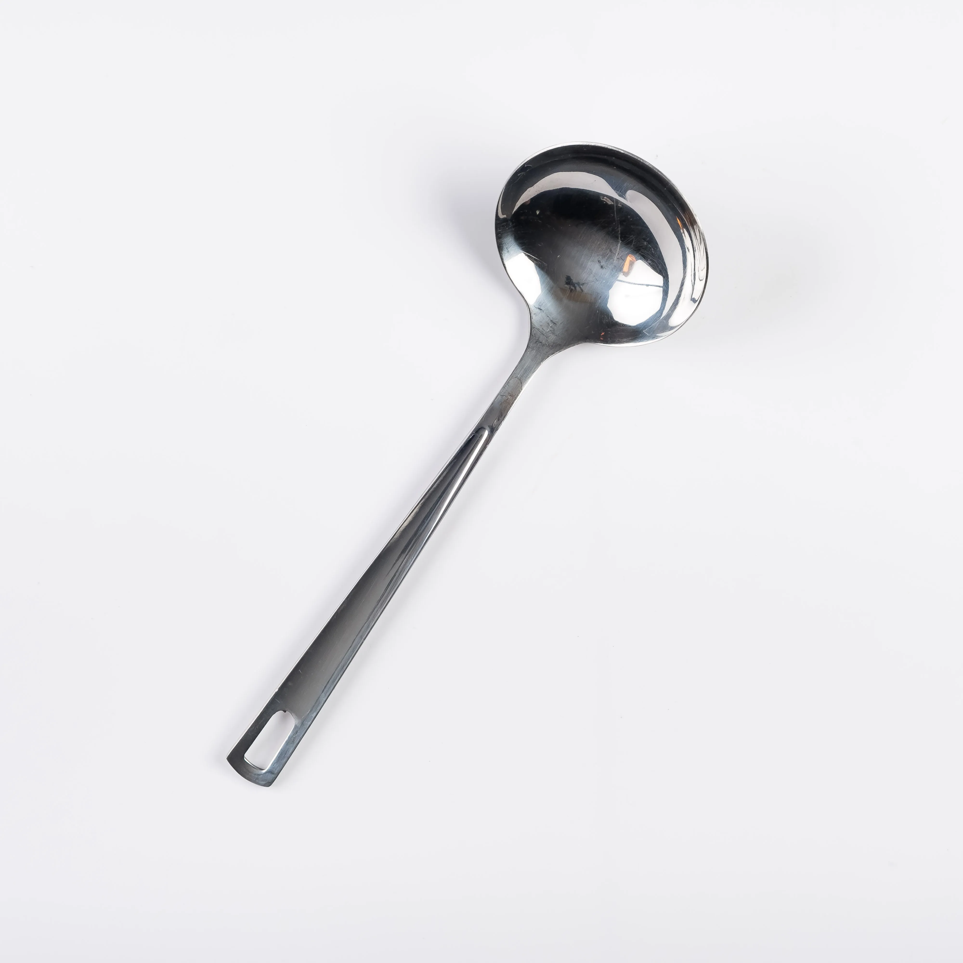UT21-0141 - Silver Metal Ladle - 10.75" (L)