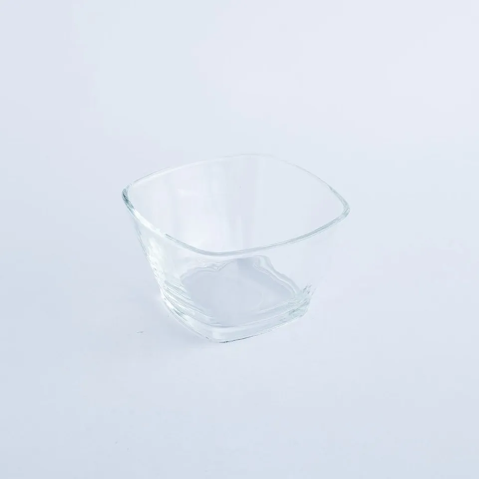 BW20-0035 - Clear Glass Bowl - 4.25" 4.25" 2" (LWH)