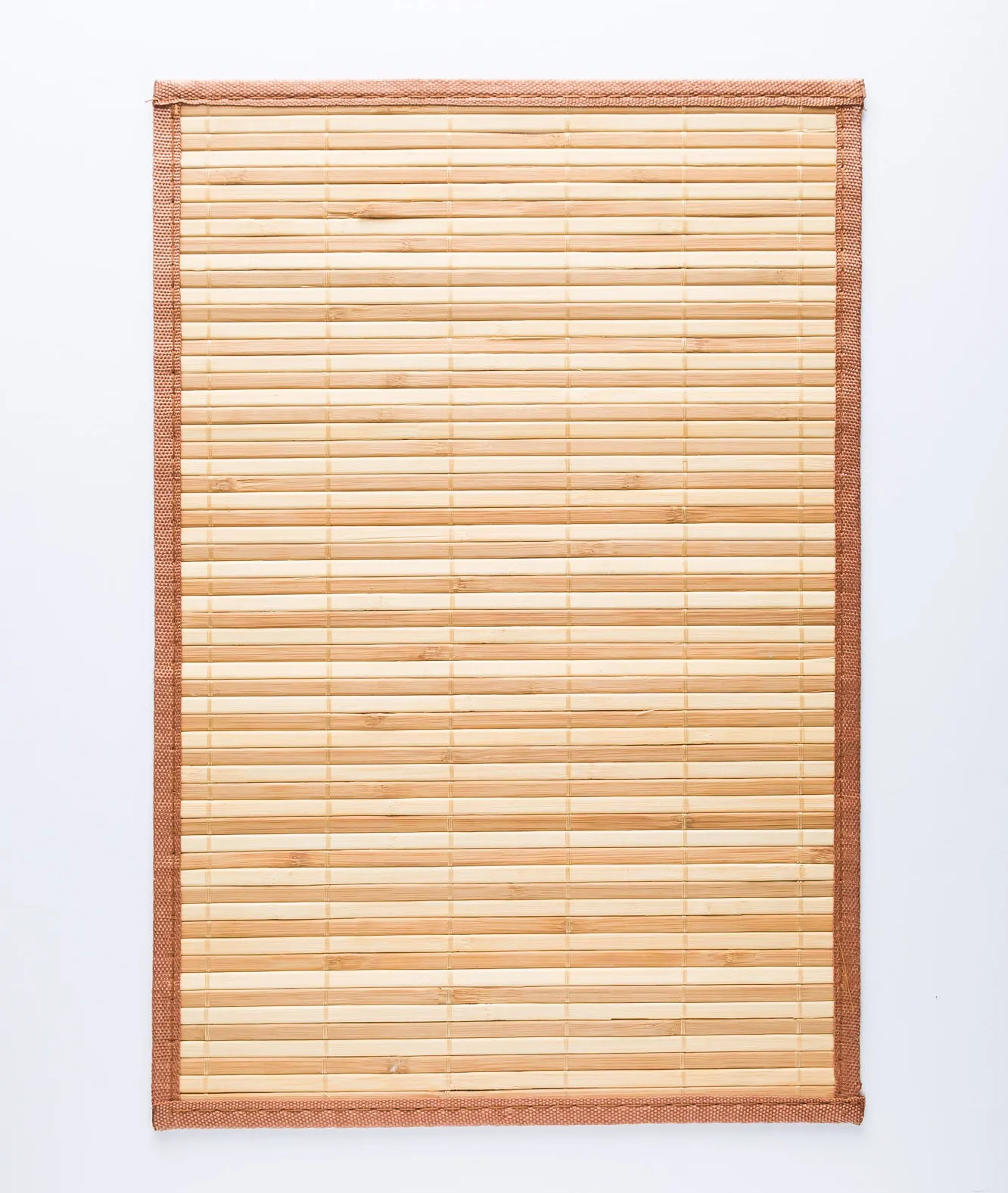 PM20-0035 - Brown Beige Wood Placemat - 17.5" 12" (LW)