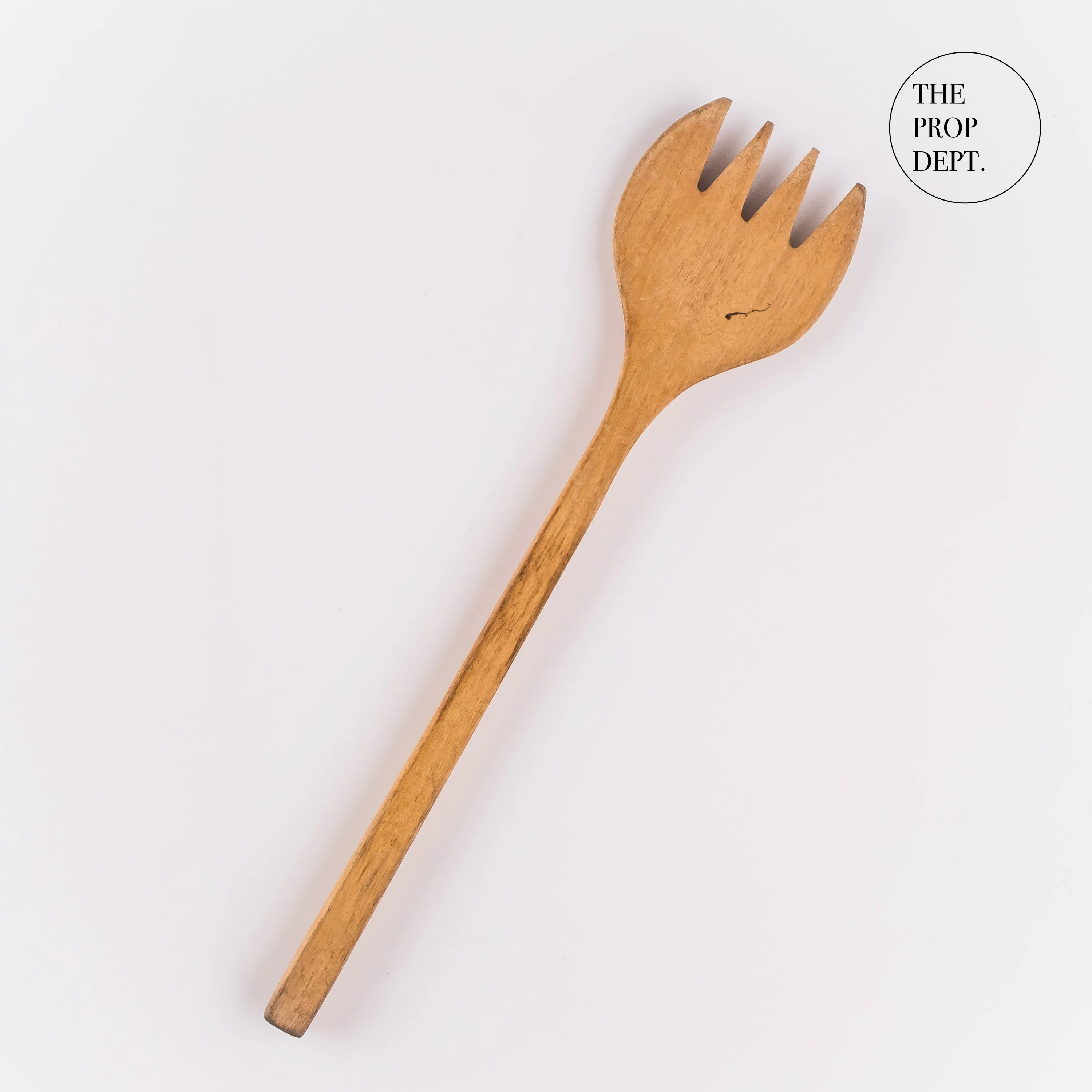 UT23-0240 - Brown Wood Cooking Utensil - 14" (L)