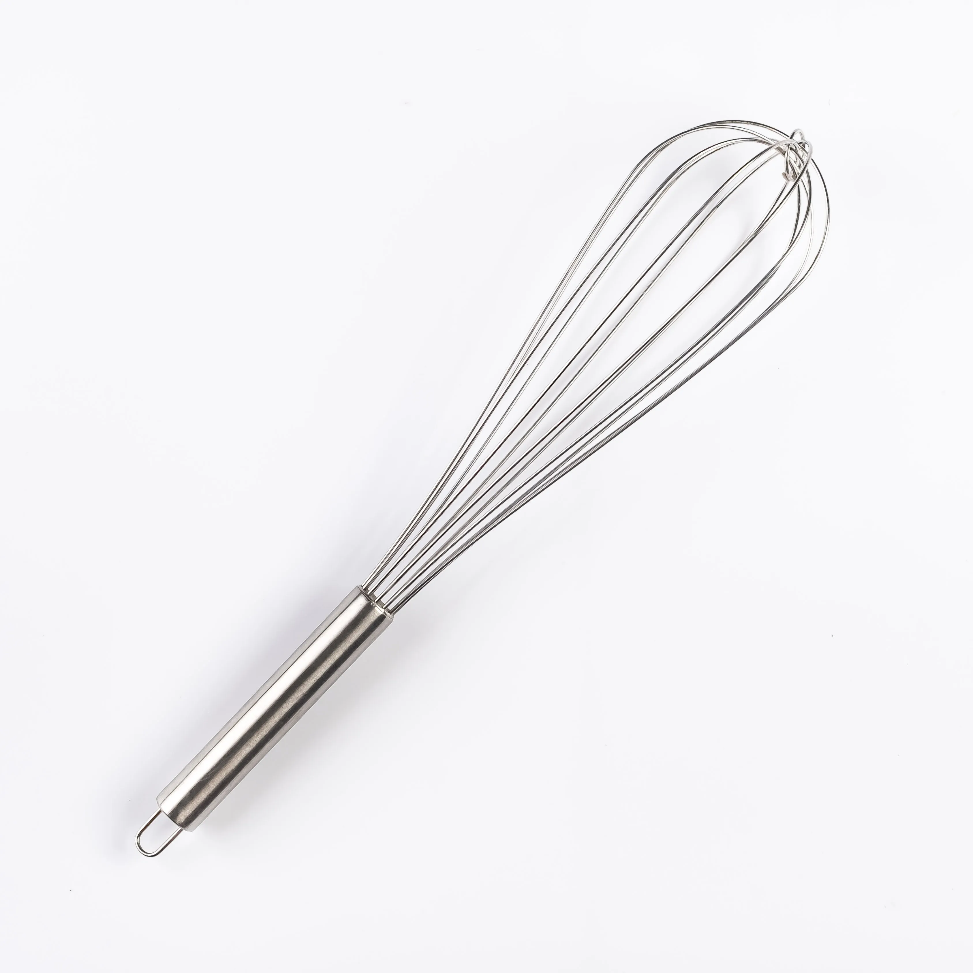 UT21-0024 - Silver Metal Whisk - 14" (L)