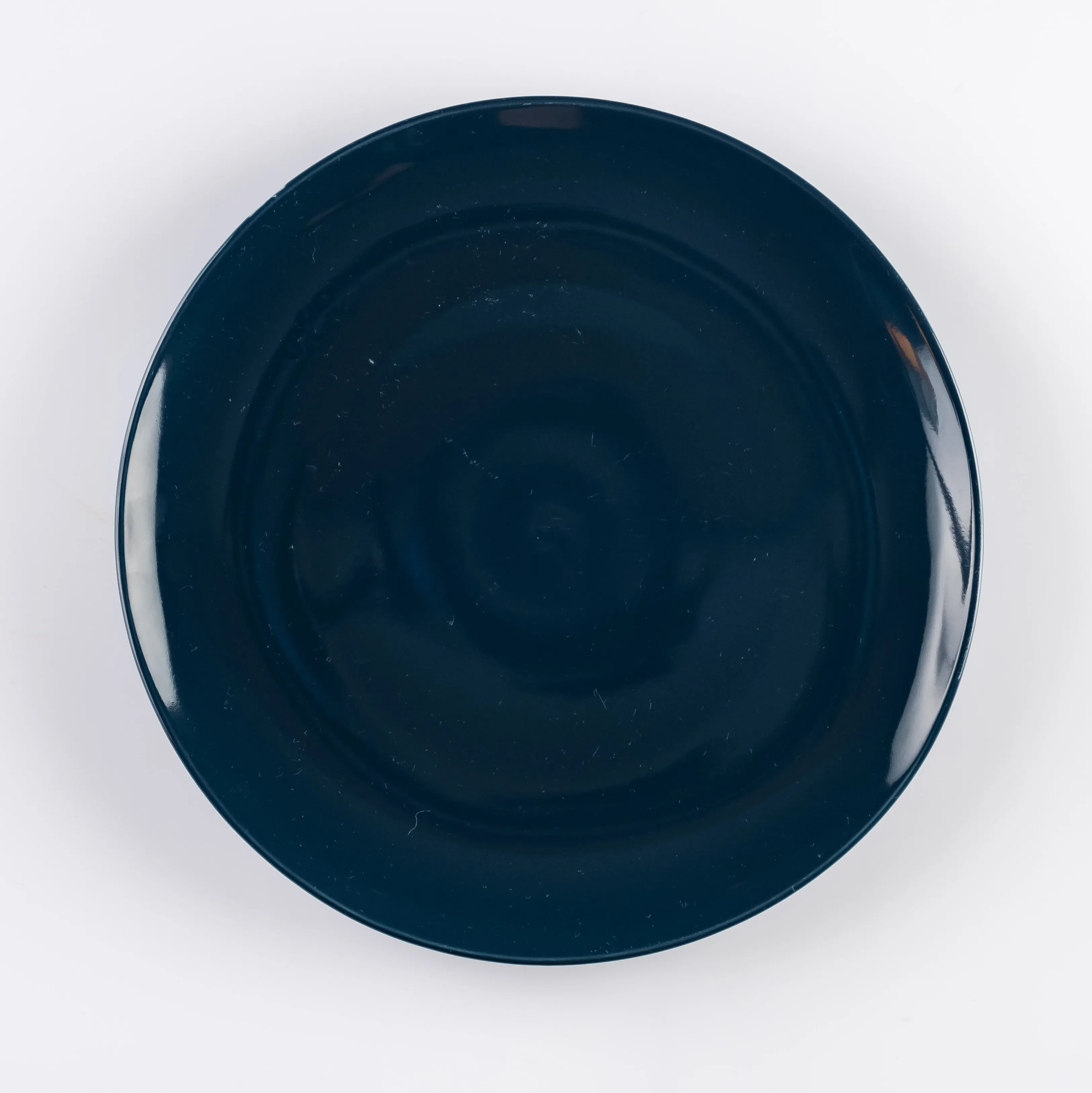 PL21-0164 - Blue Ceramic Plate - 10.75" (D)