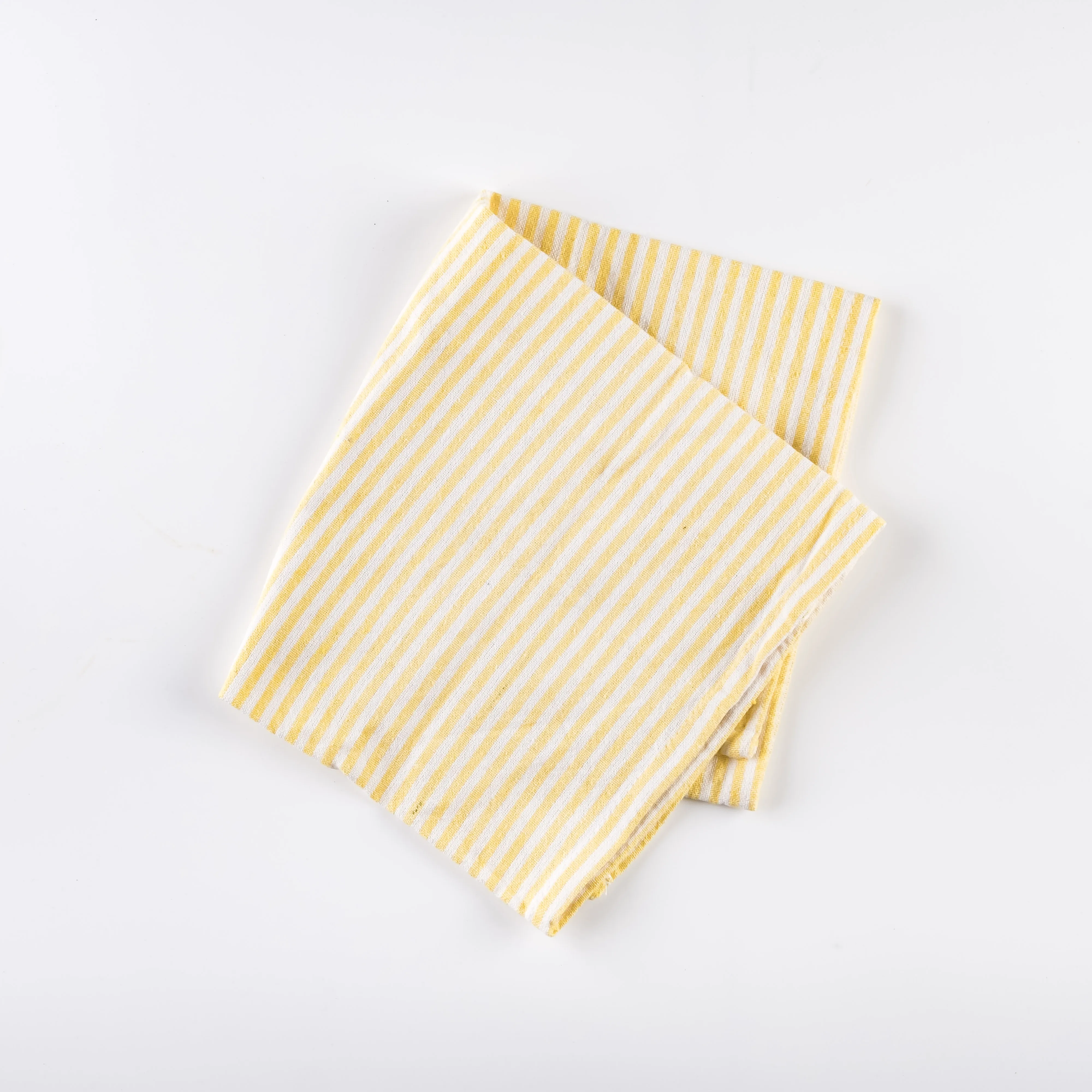 LN21-0144 - Yellow White Fabric Kitchen towel