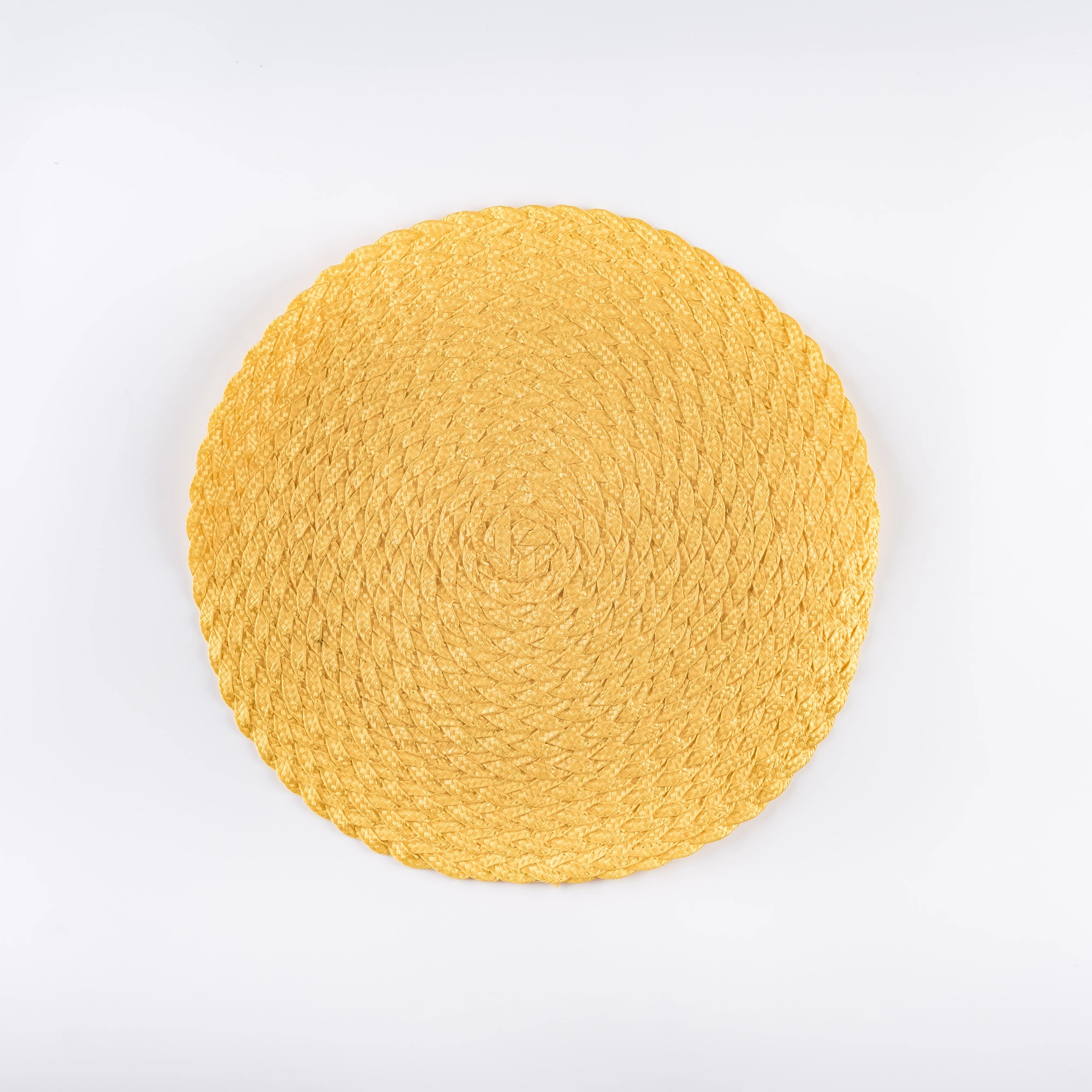 PM21-0066 - Yellow Fiber Placemat - 14.5" (D)