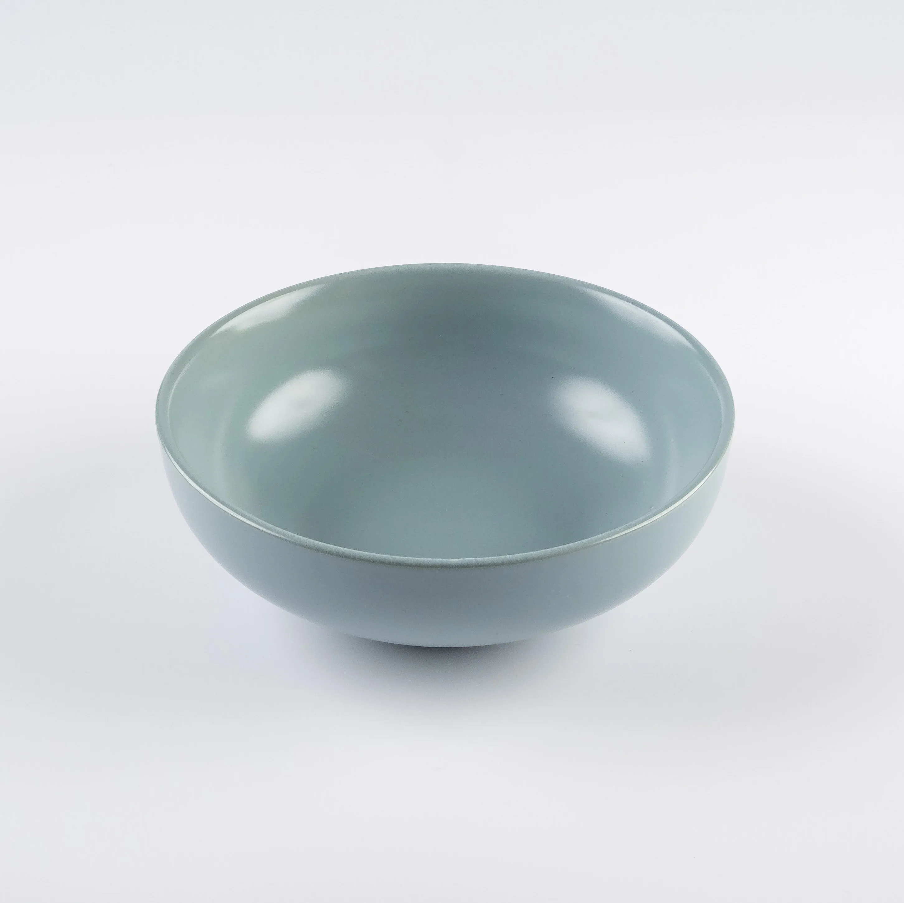 BW21-0396 - Blue Ceramic Bowl - 7" 2.5" (DH)