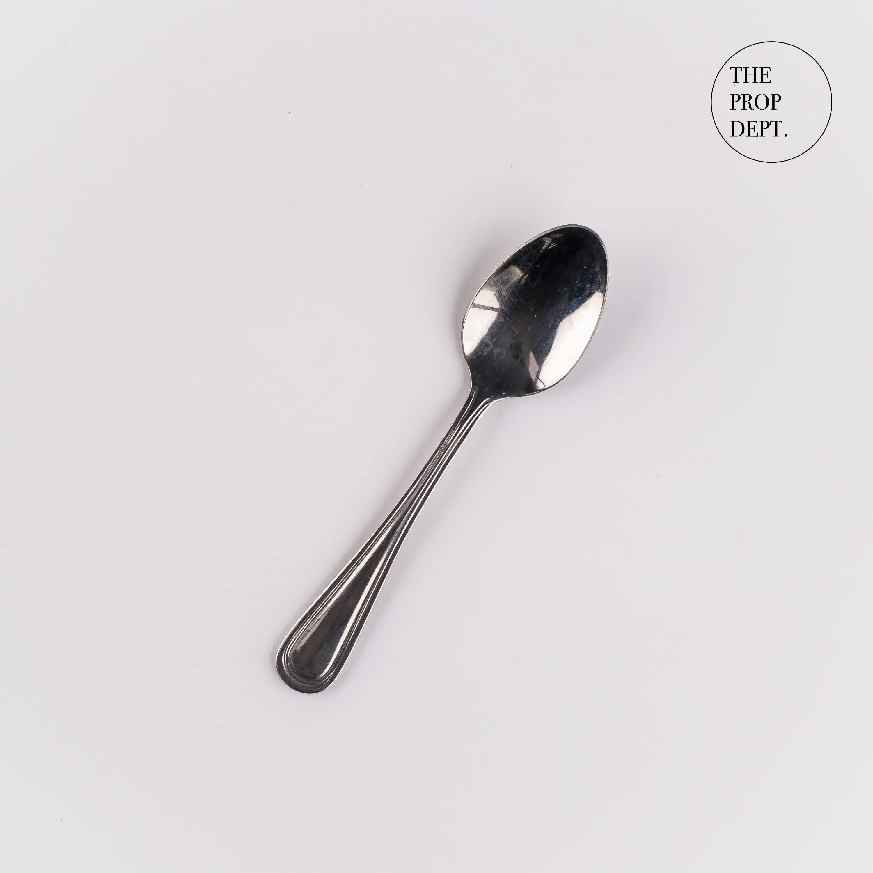 UT23-0459 - Silver Metal Spoon - 5.5" (L)