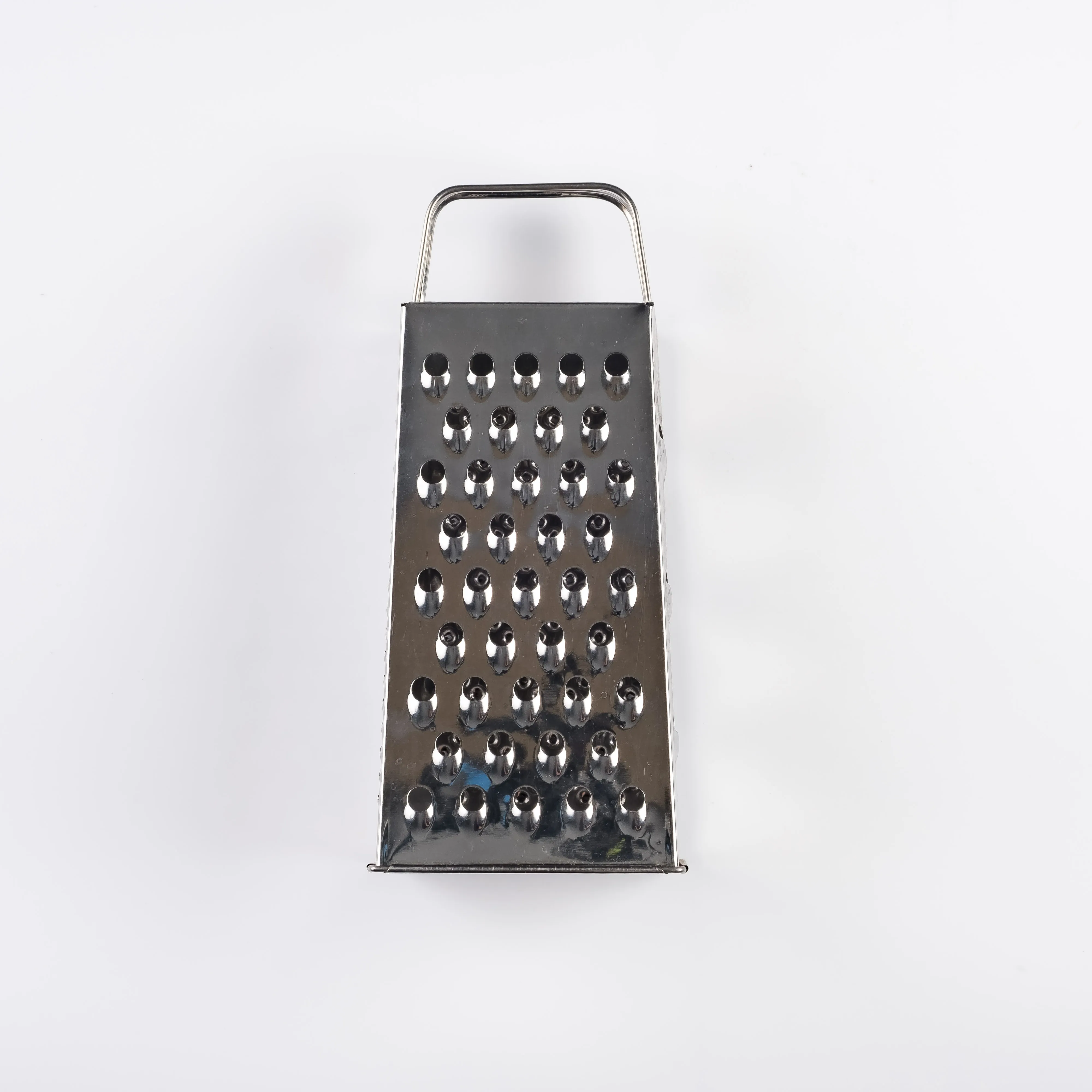 UT21-0134 - Silver Metal Grater - 4" 3" 9.25" (LWH)