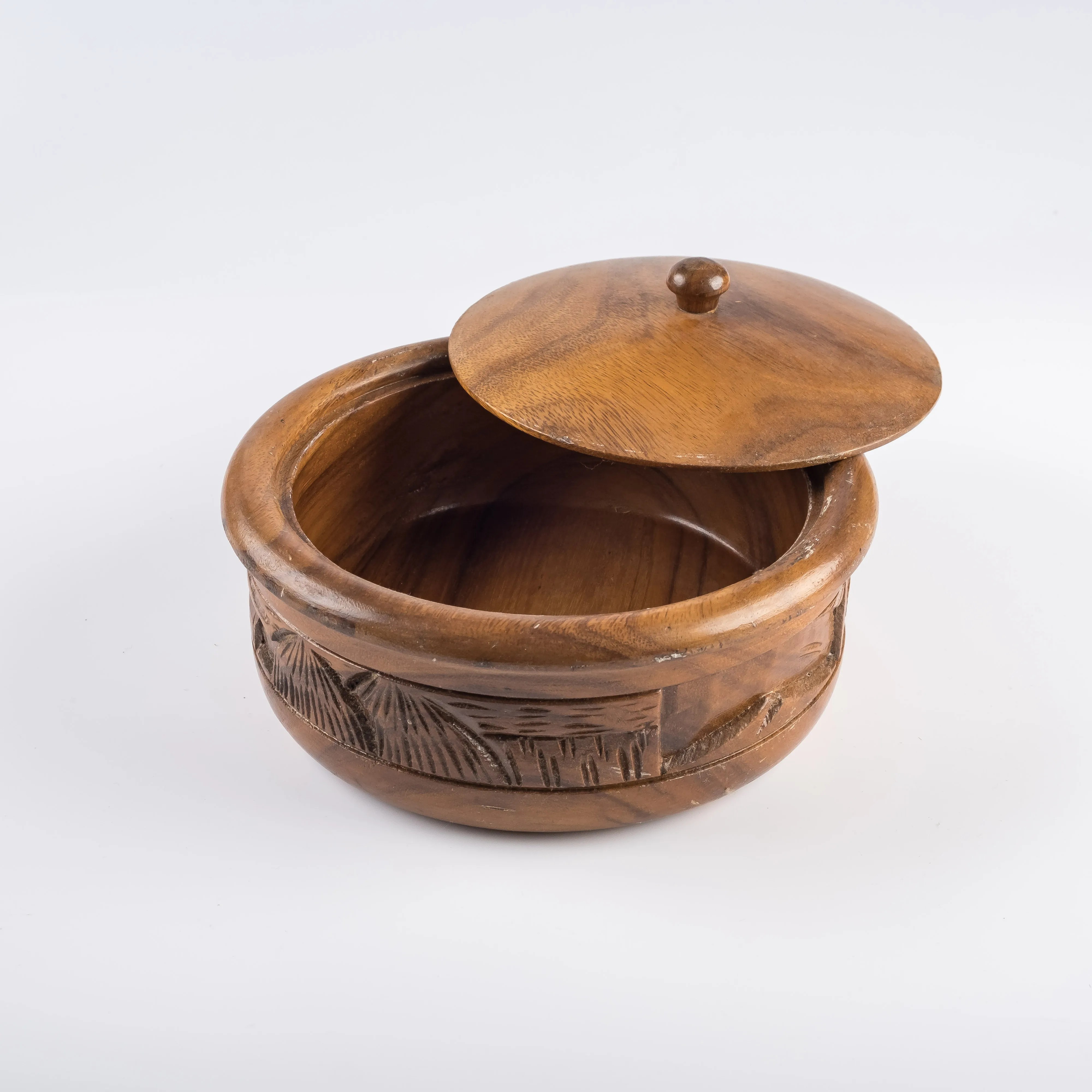 WW21-0027 - Brown Wooden Wares - 9.25" 3.5" (DH)