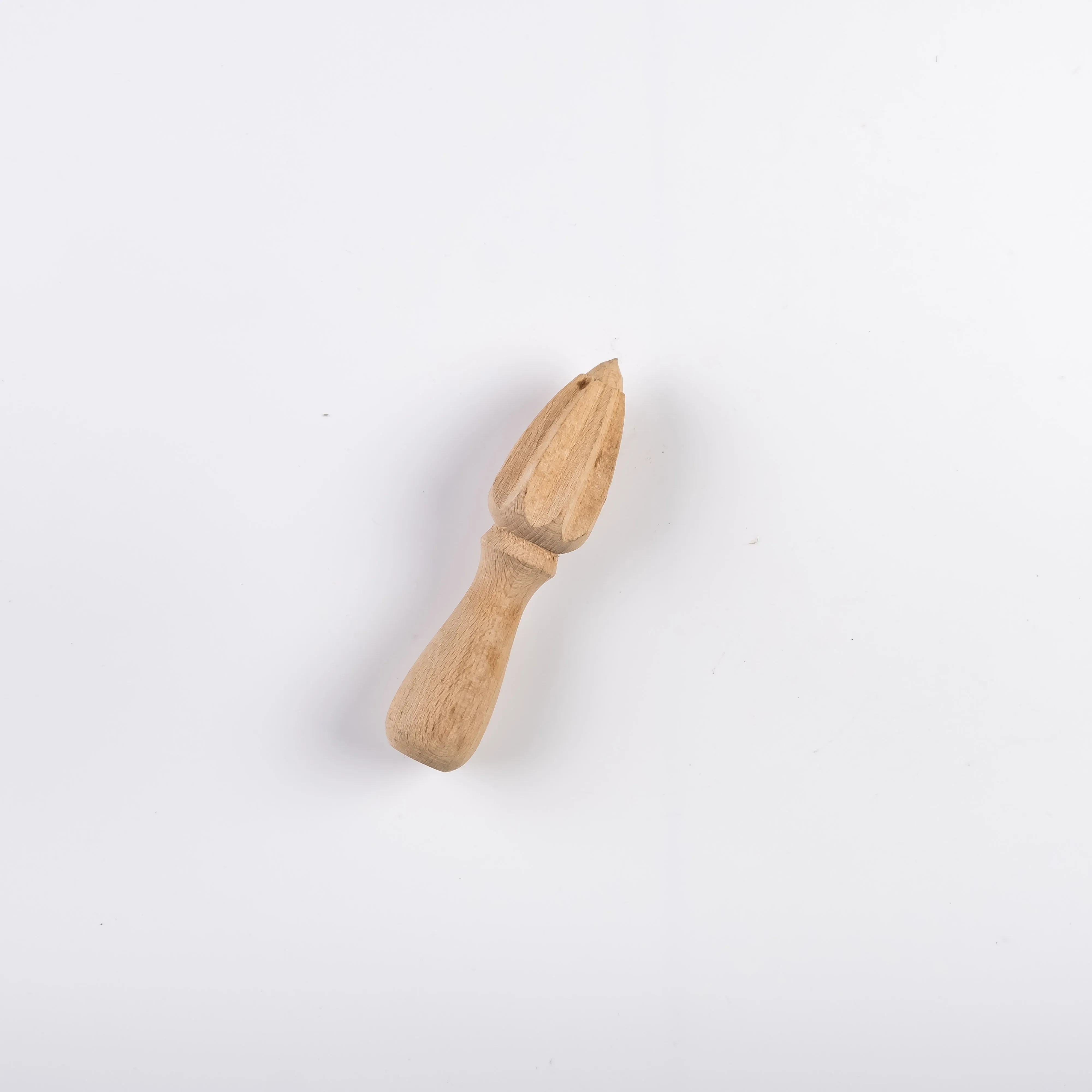 UT21-0075 - Brown Wood Lemon reamer - 6.25" (L)