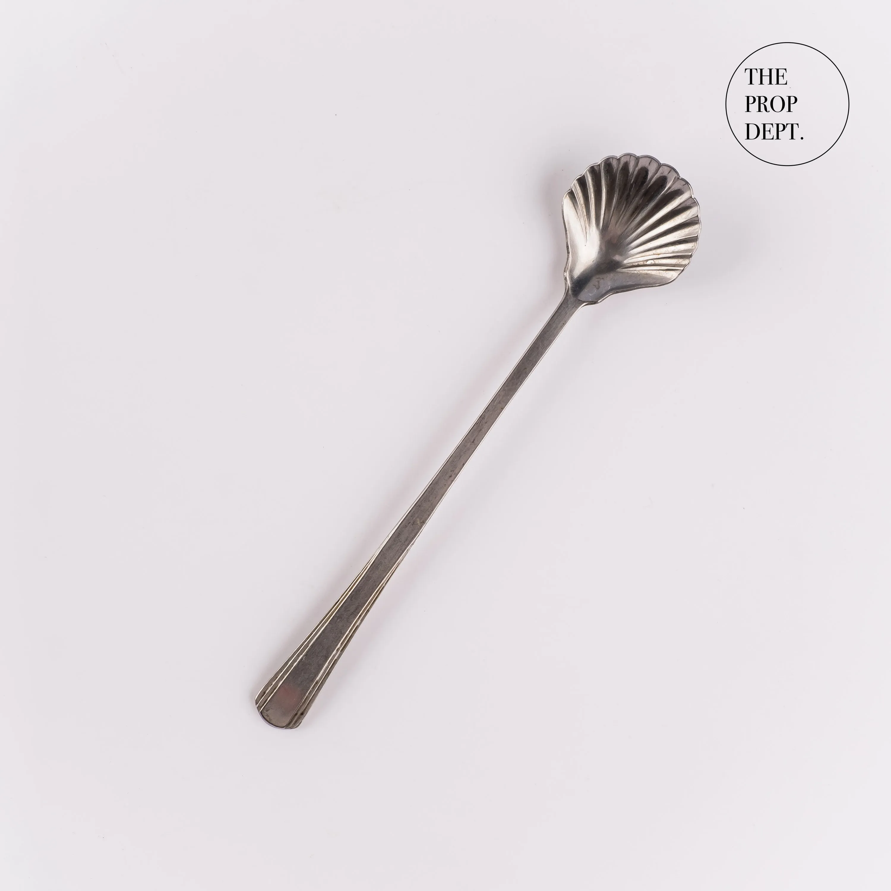 UT23-0465 - Silver Metal Spoon - 6.5" (L)