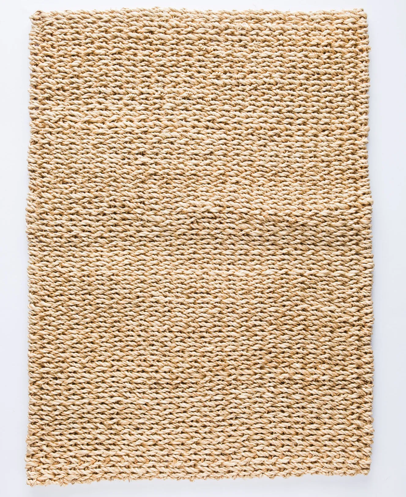 PM20-0006 - Brown Beige Fiber Placemat - 19.5" 14.5" (LW)