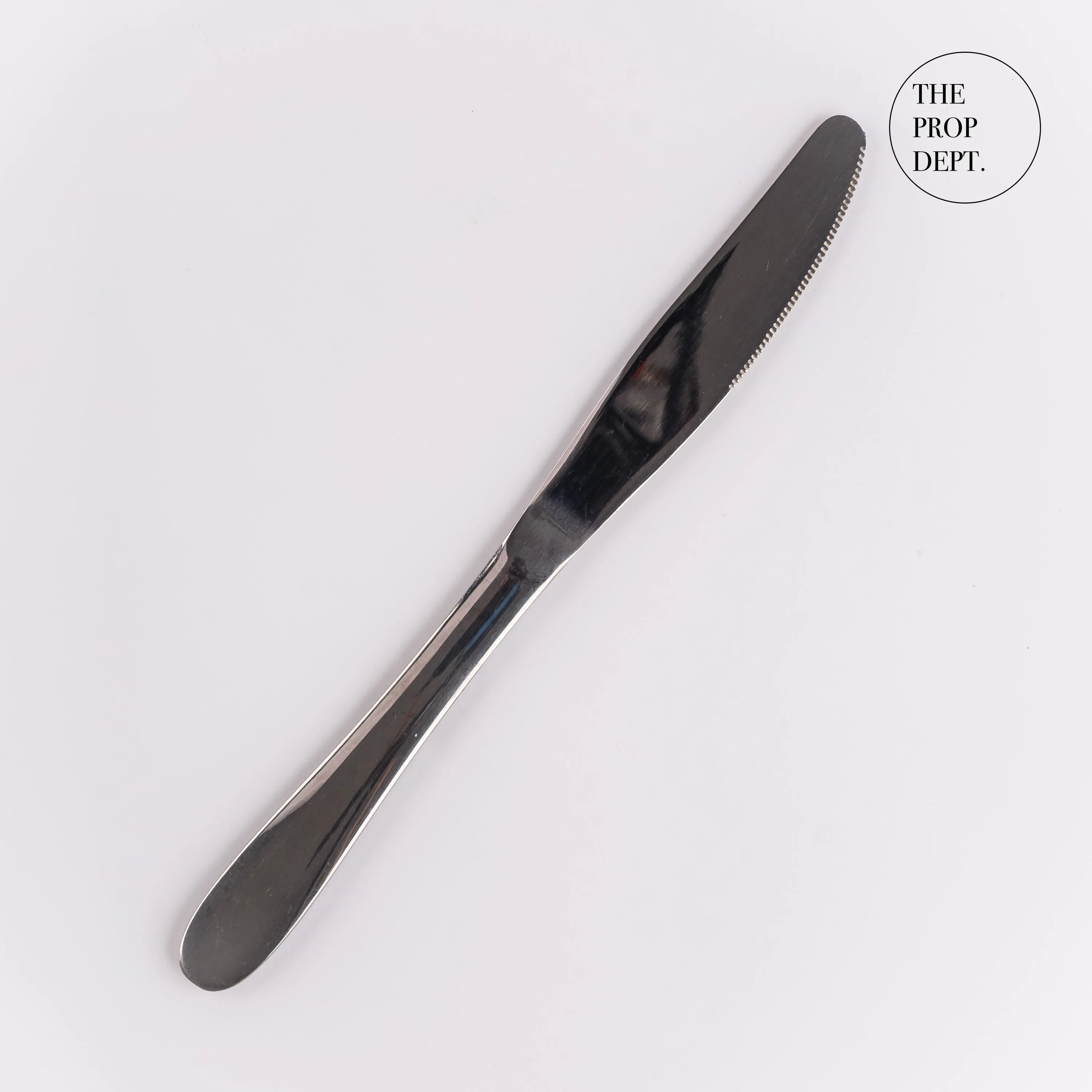 UT23-0310 - Silver Metal Knife - 8.75" (L)