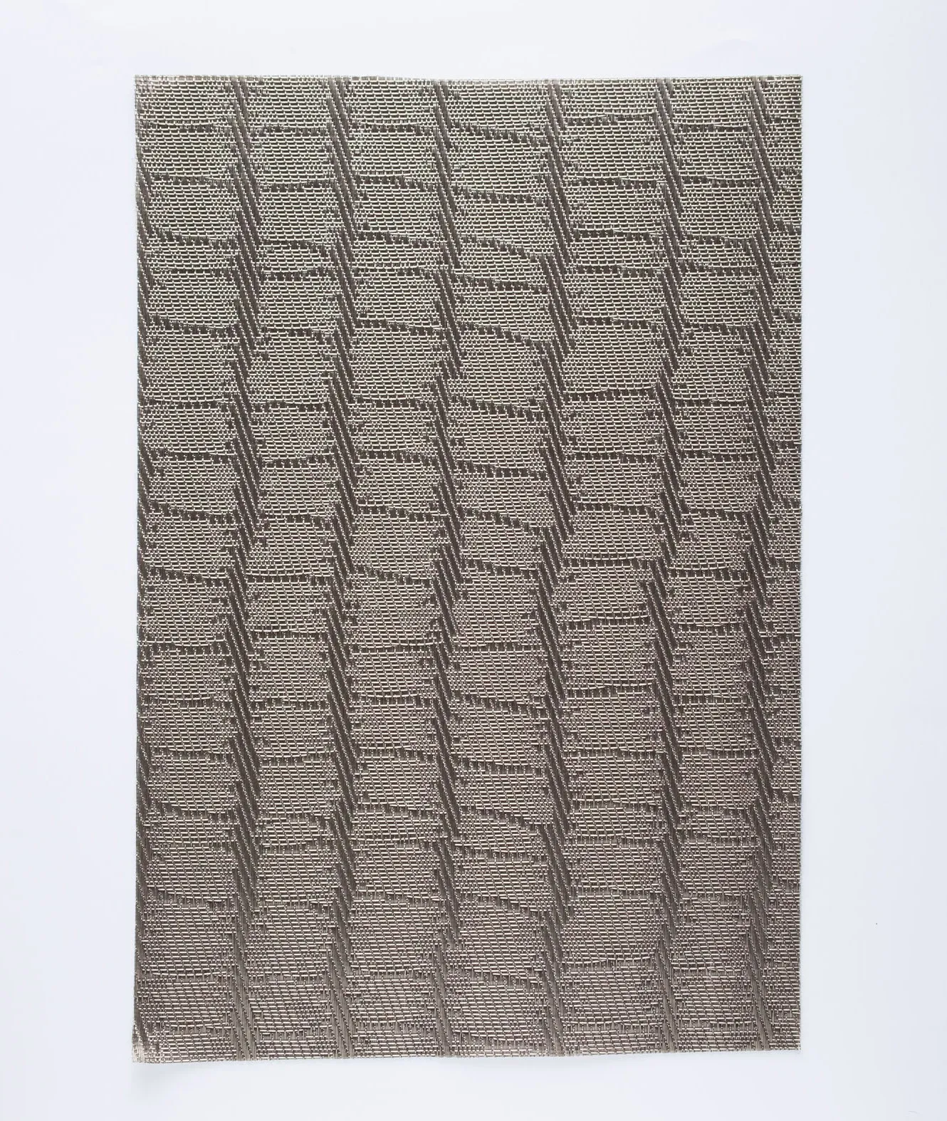 PM20-0029 - Brown Plastic Placemat - 17.5" 12" (LW)