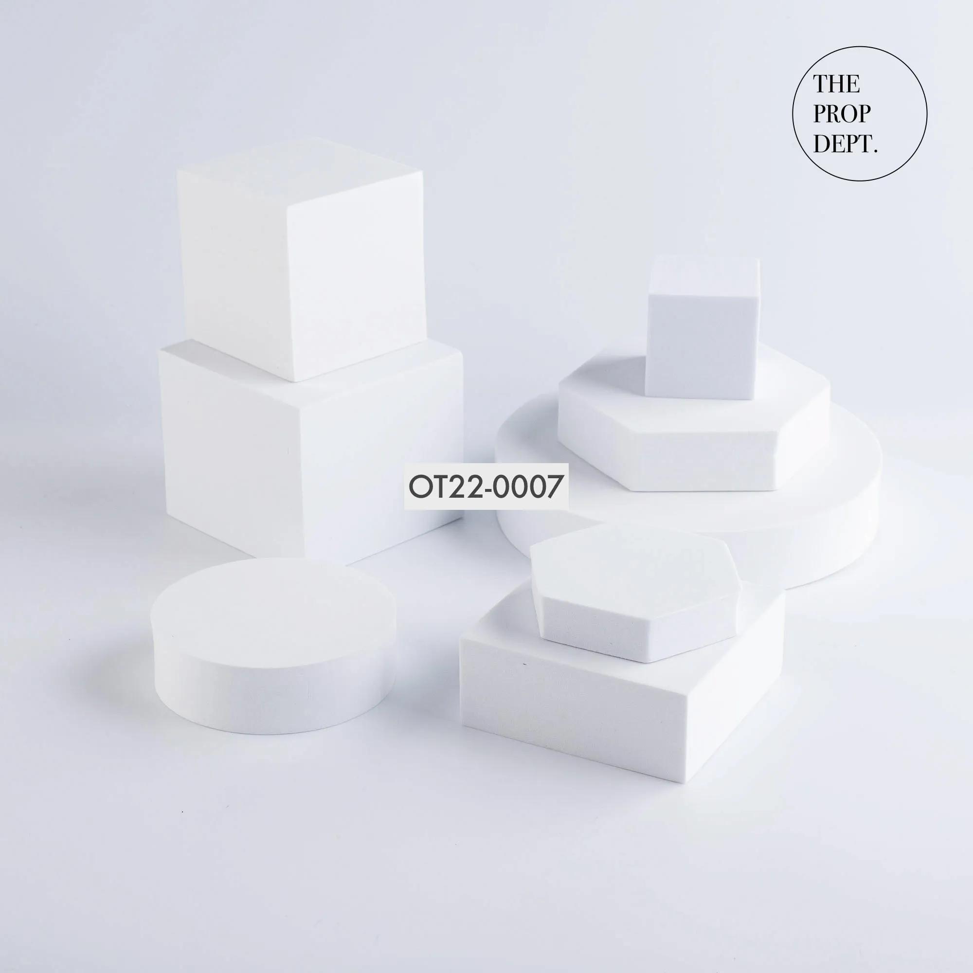 OT22-0007 - White Rubber Risers