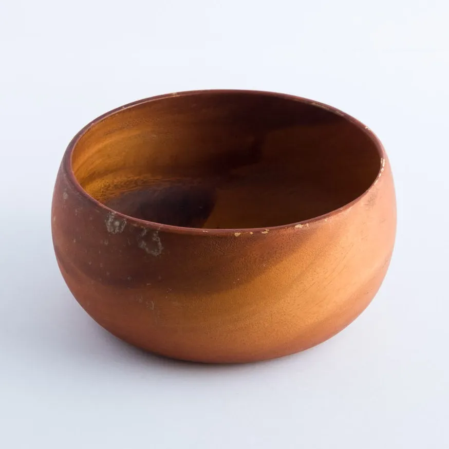 WW20-0005 - Brown Wooden Wares - 6.5" 3.25" (DH)