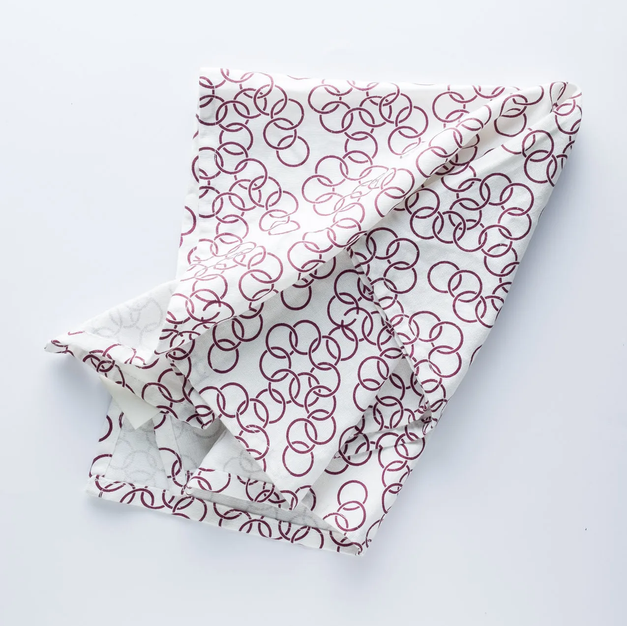 LN20-0034 - Purple White Fabric Kitchen towel