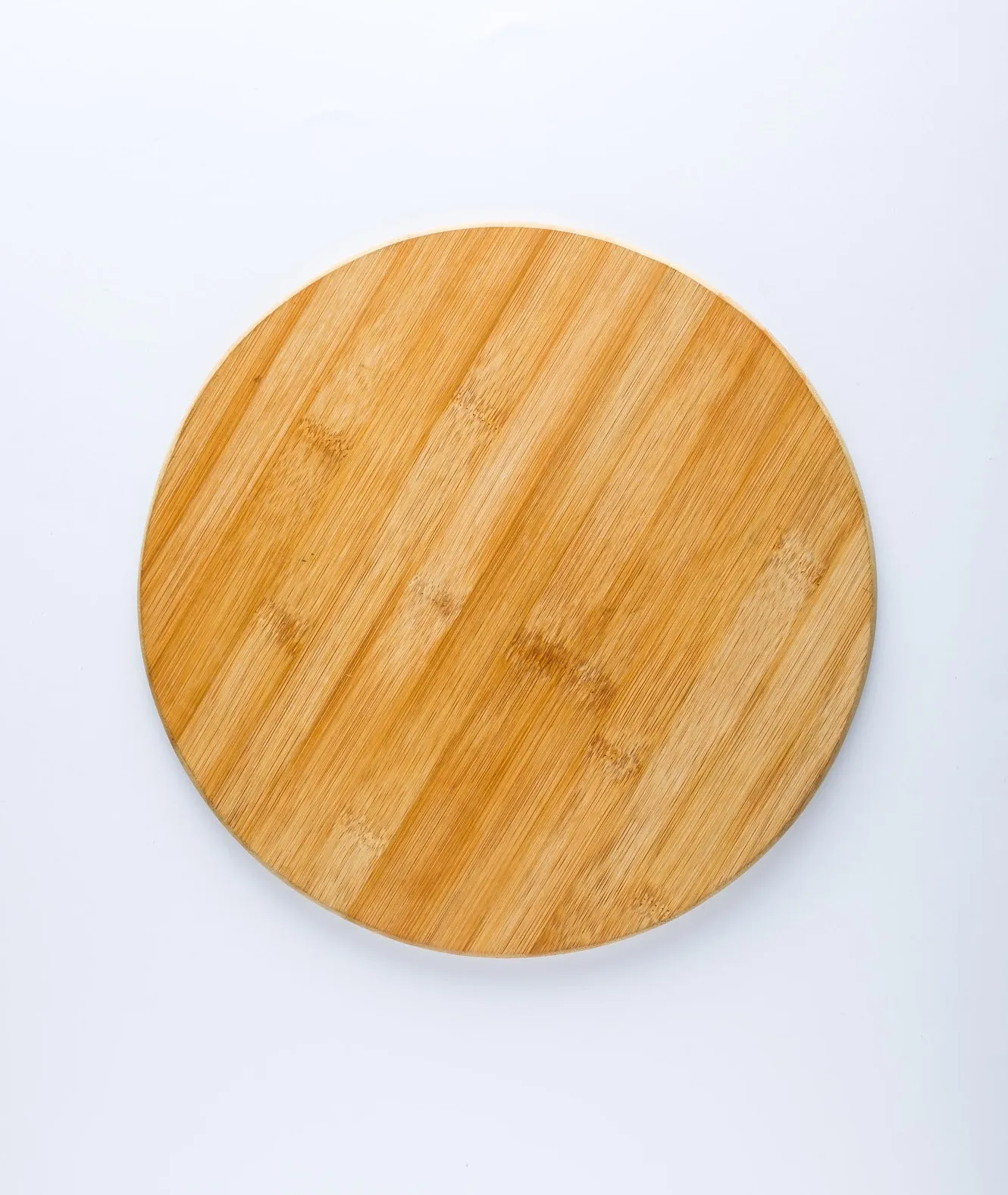 BO20-0032 - Brown Wood Tray - 11" (D)