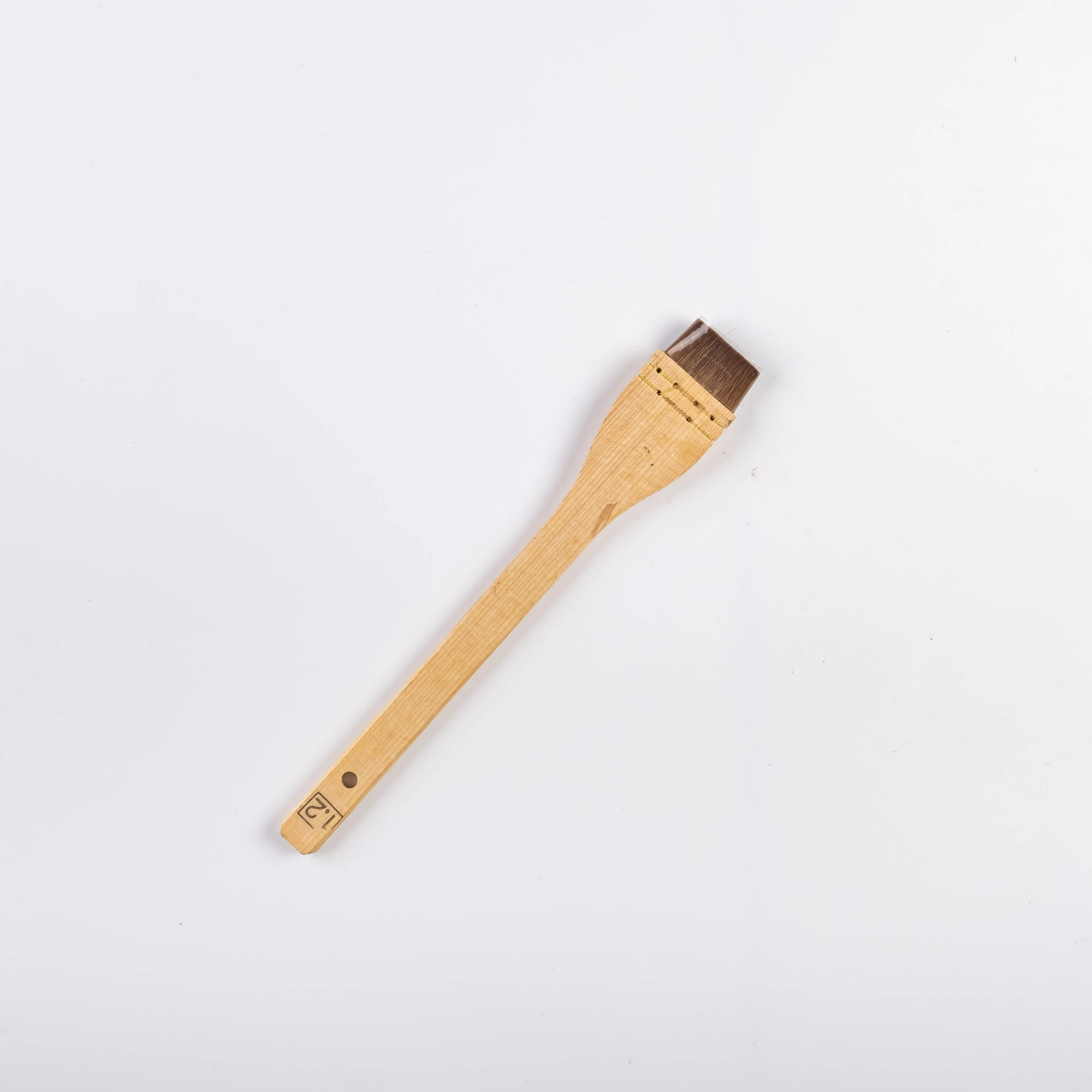 UT21-0091 - Brown Wood Pastry brush - 9" (L)