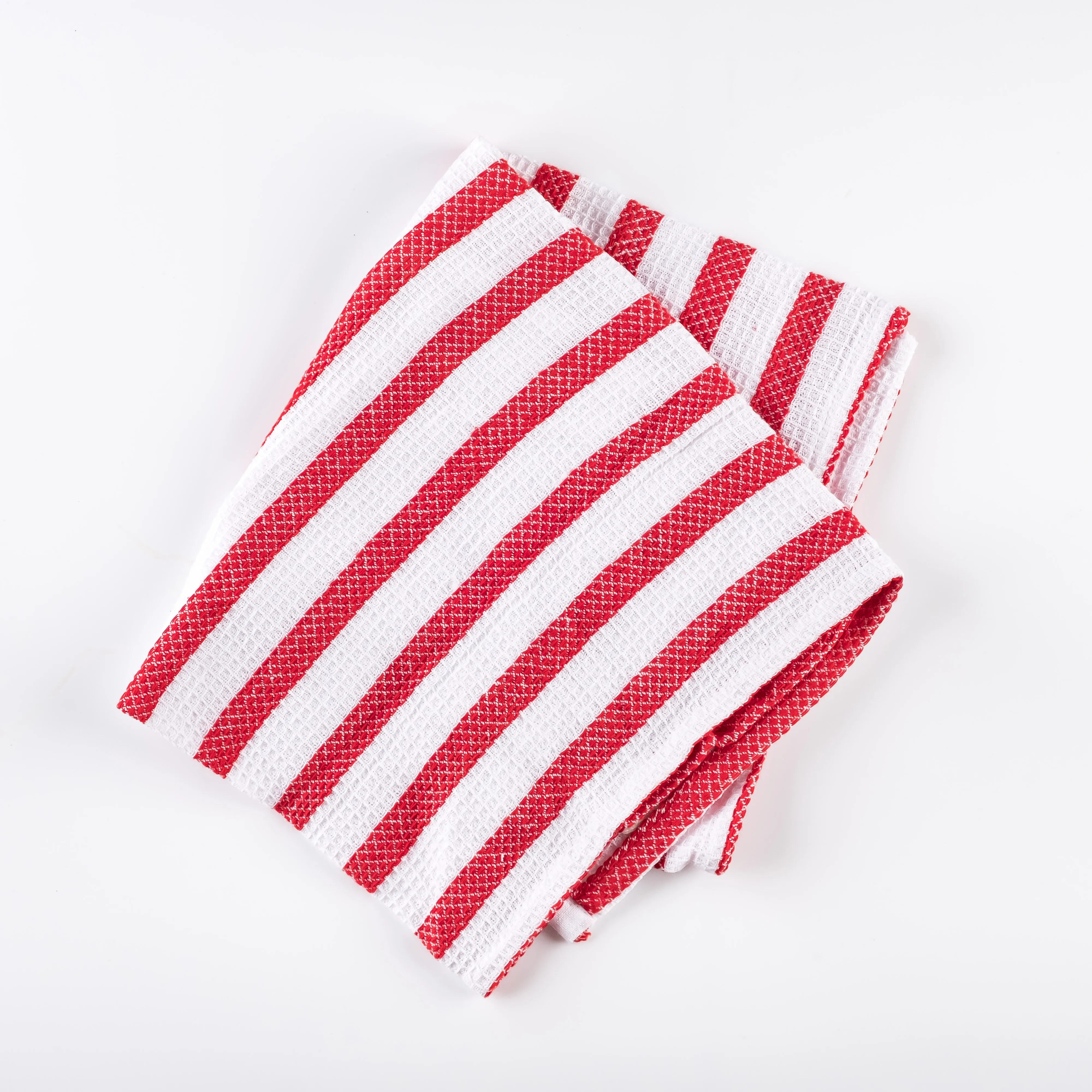 LN21-0130 - Red White Fabric Kitchen towel