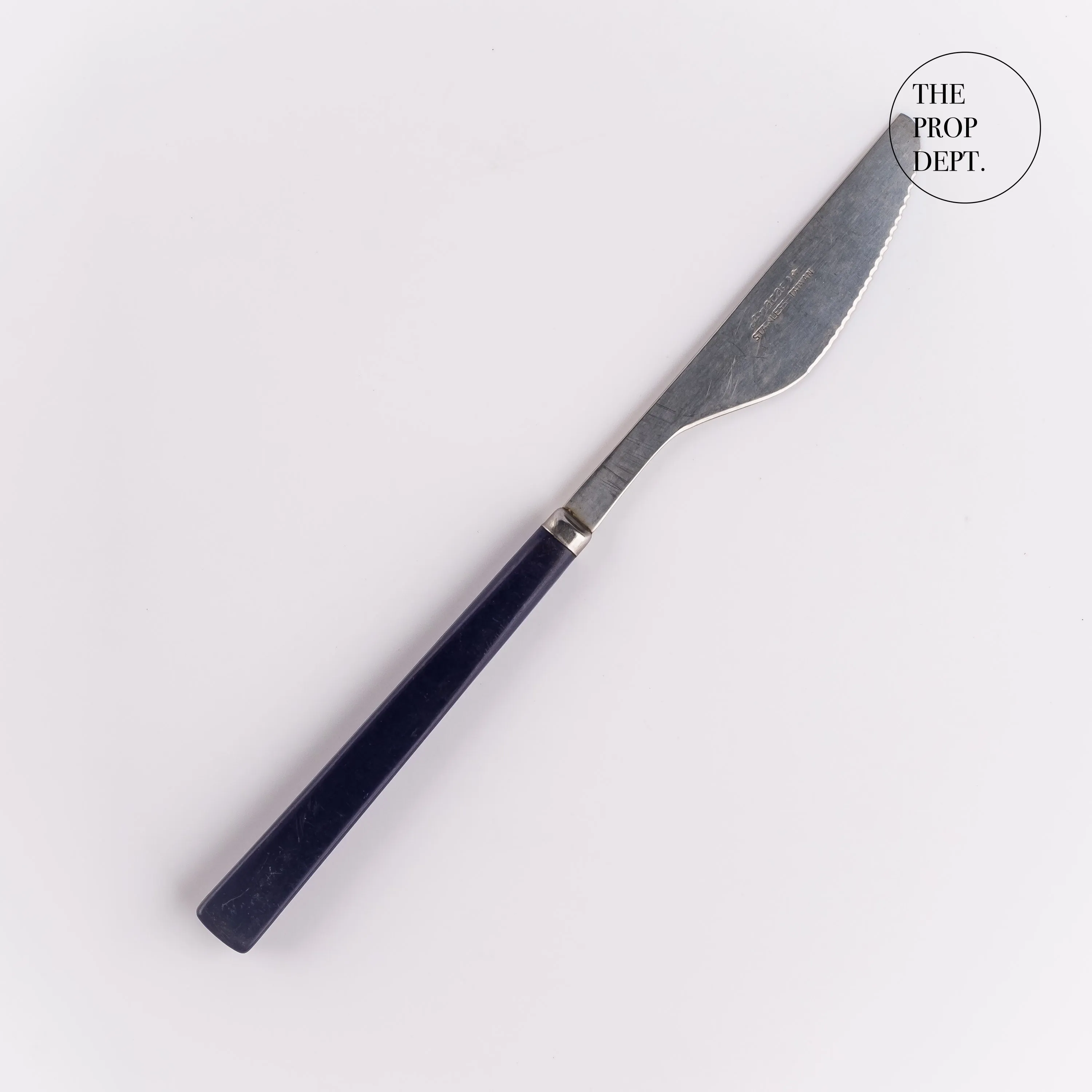 UT23-0319 - Silver Metal Knife - 8" (L)