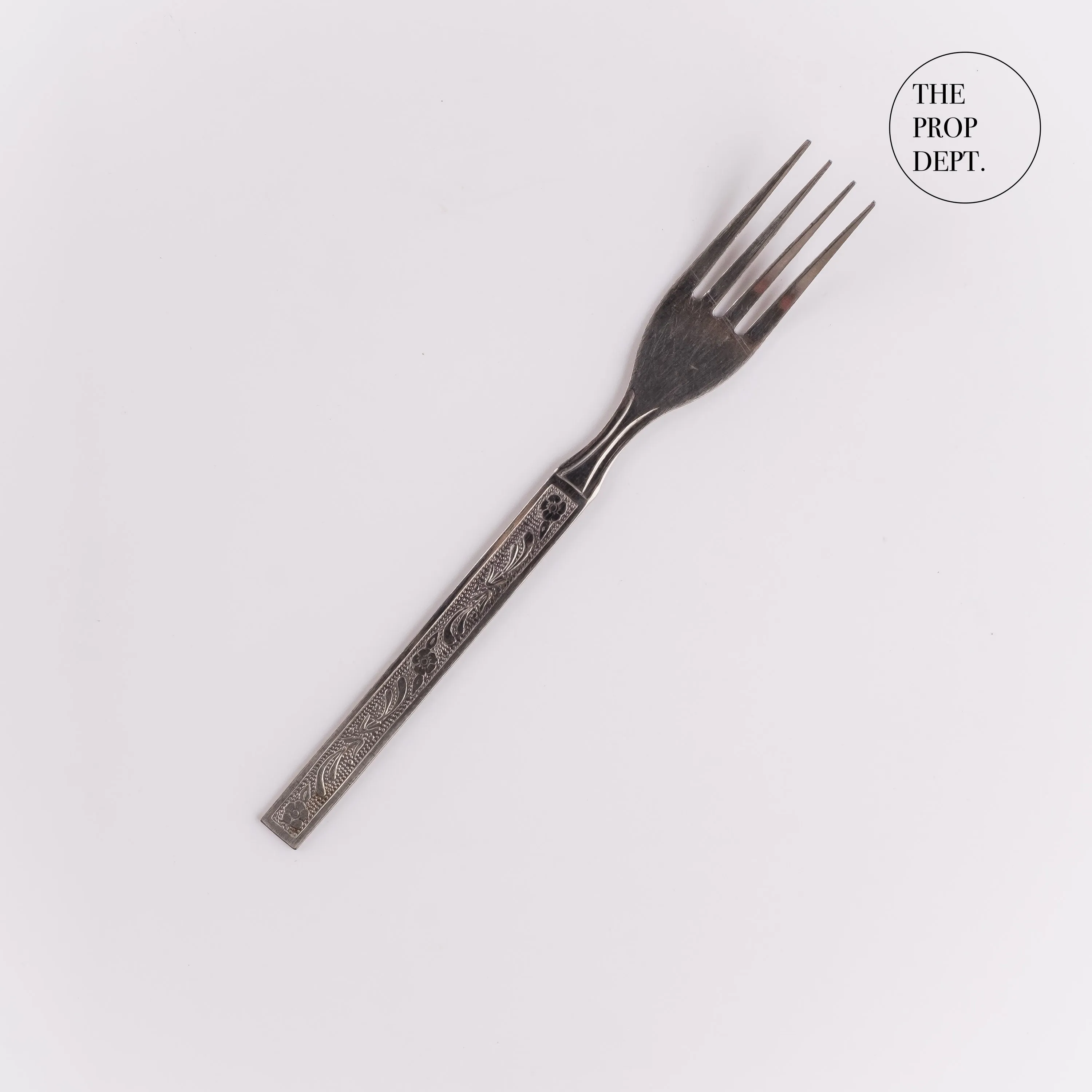 UT23-0289 - Silver Metal Fork - 7" (L)