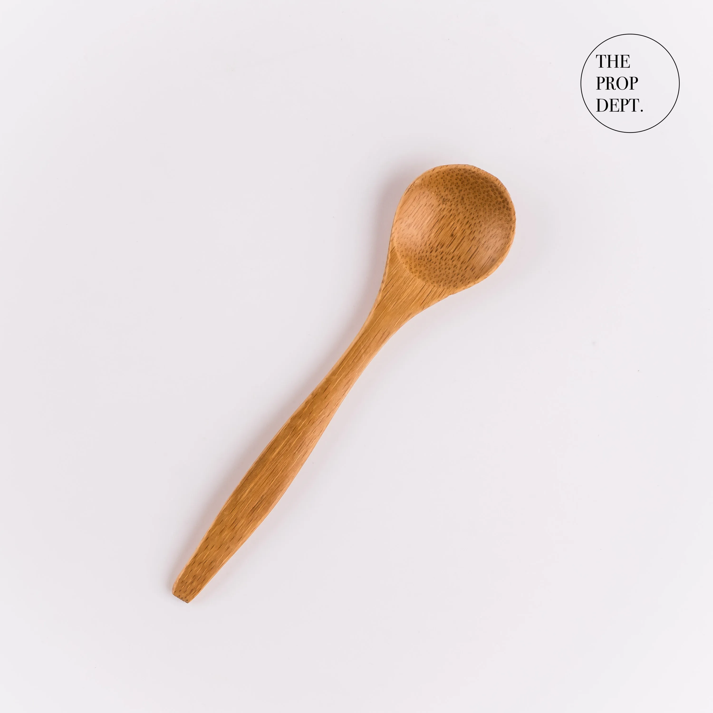 UT23-0398 - Brown Wood Spoon - 5" (L)