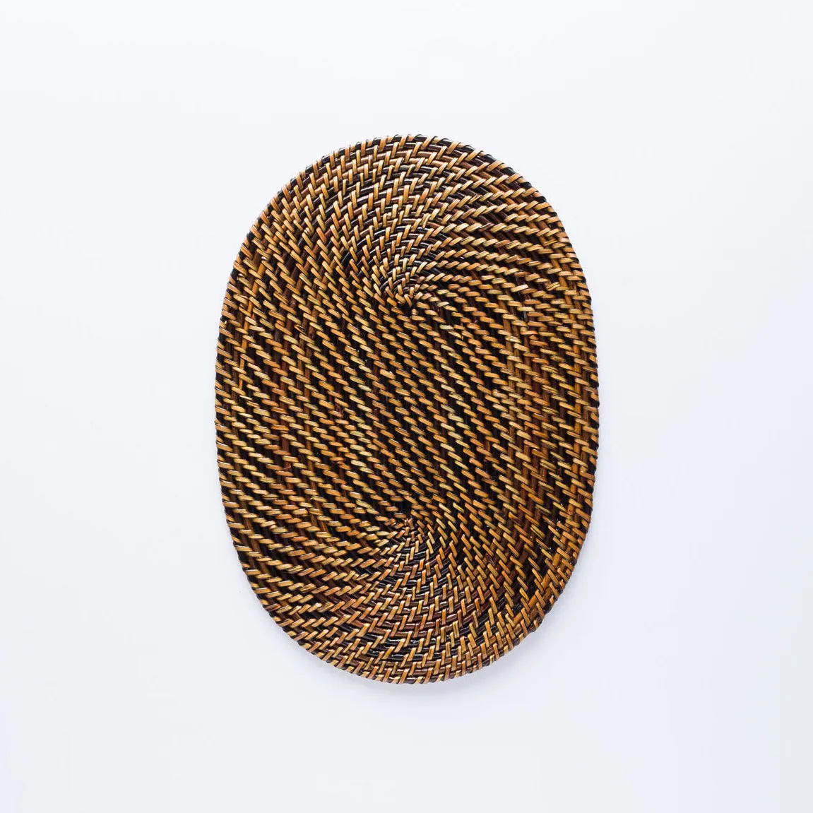 AC20-0042 - Brown Wood Trivet - 10" 6.75" (LW)