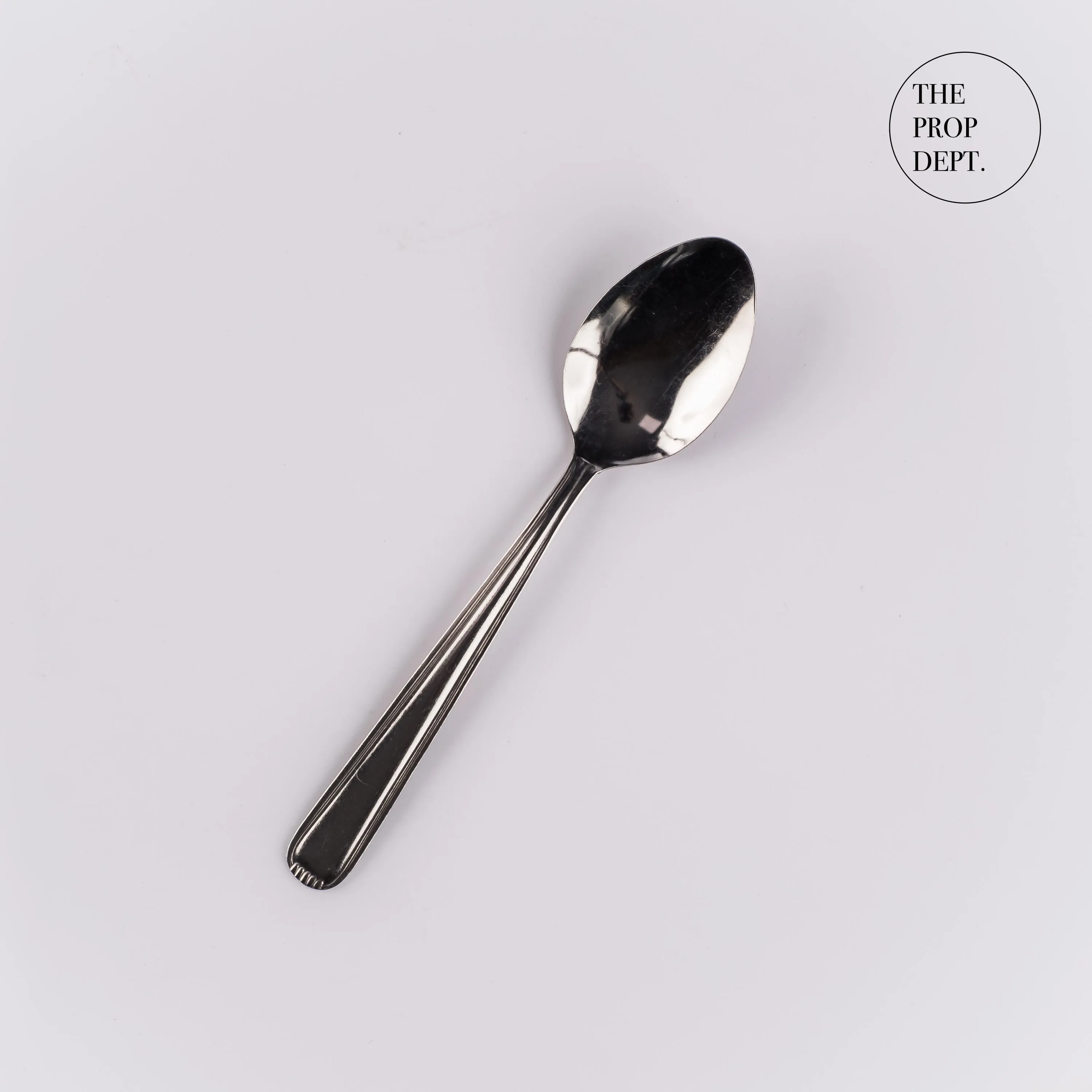 UT23-0463 - Silver Metal Spoon - 6" (L)