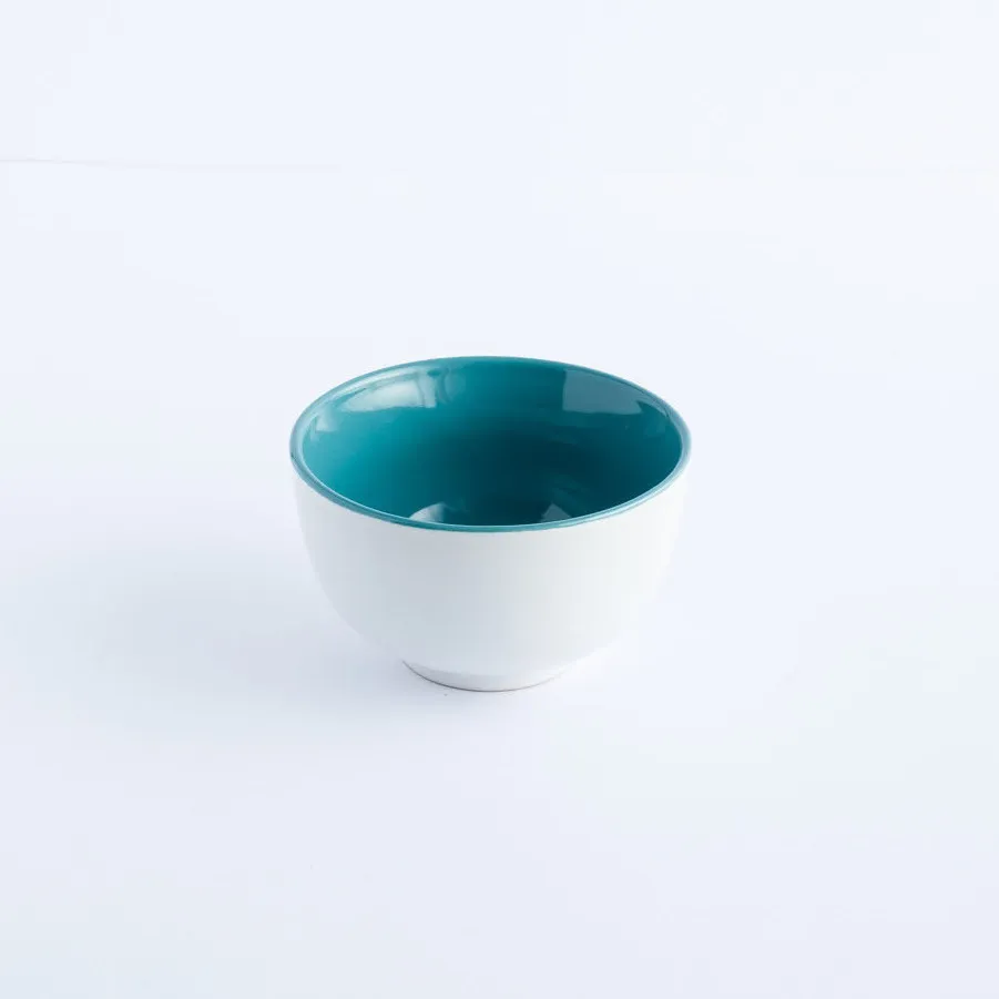 BW20-0060 - Blue White Ceramic Bowl - 4" 2.5" (DH)