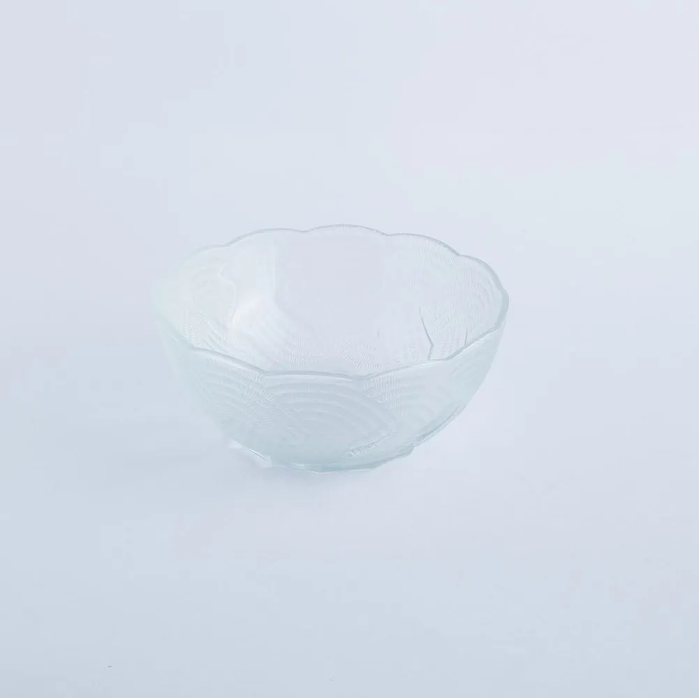 BW20-0008 - Clear Glass Bowl - 5" 2.25" (DH)