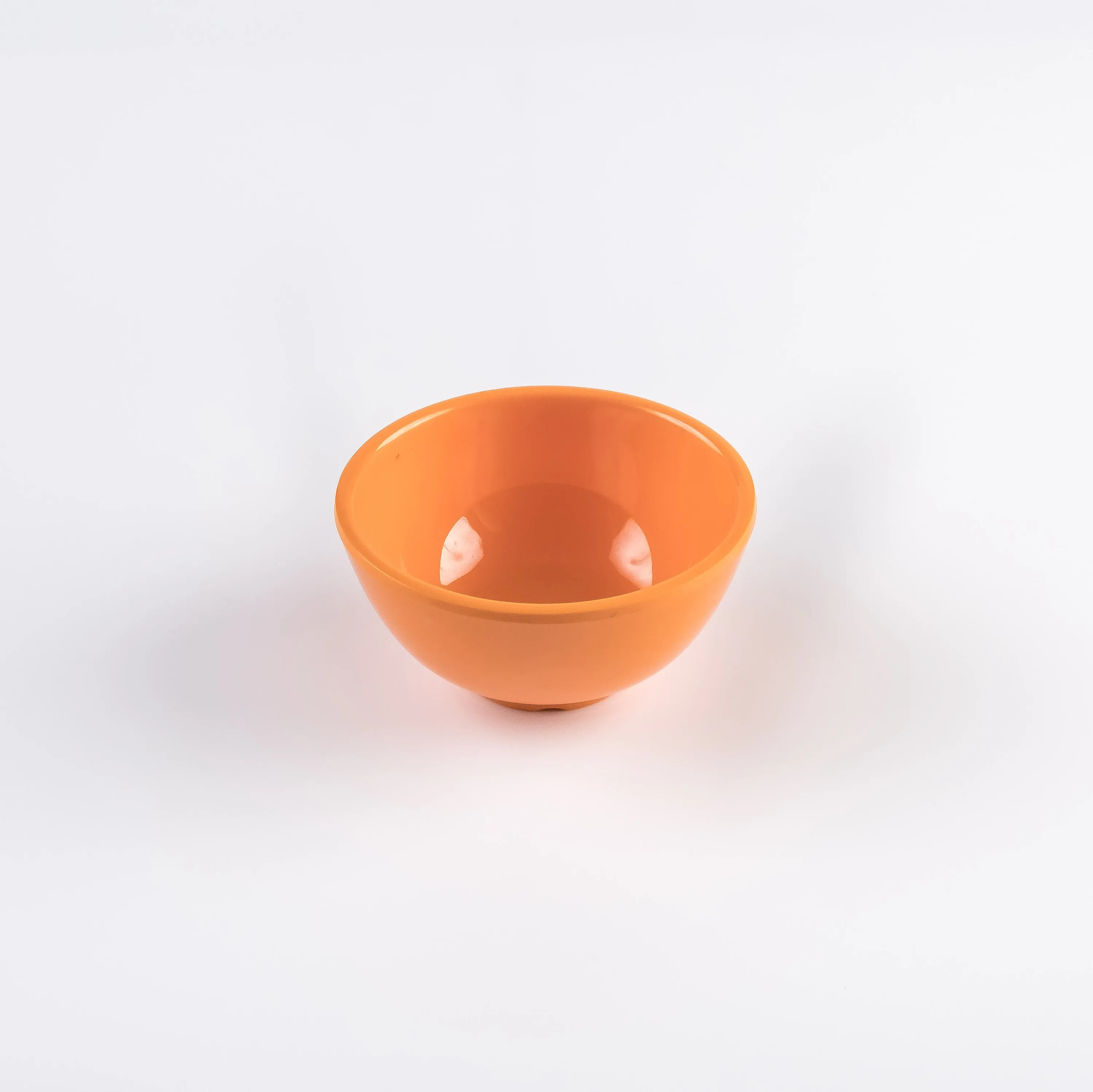 BW21-0392 - Orange Melamine Bowl - 4" 2" (DH)