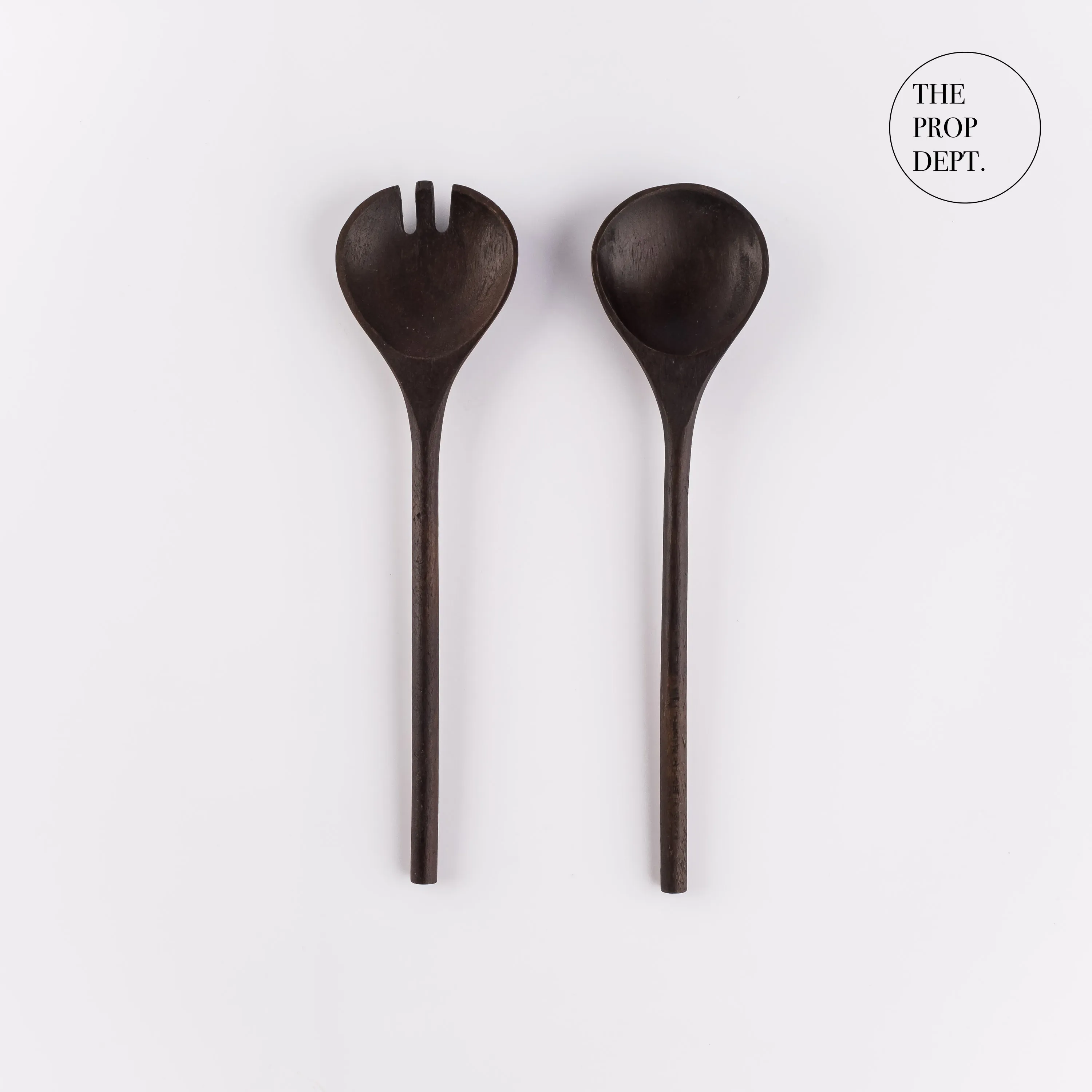 UT23-0350 - Brown Wood Serving Utensil - 12" (L)