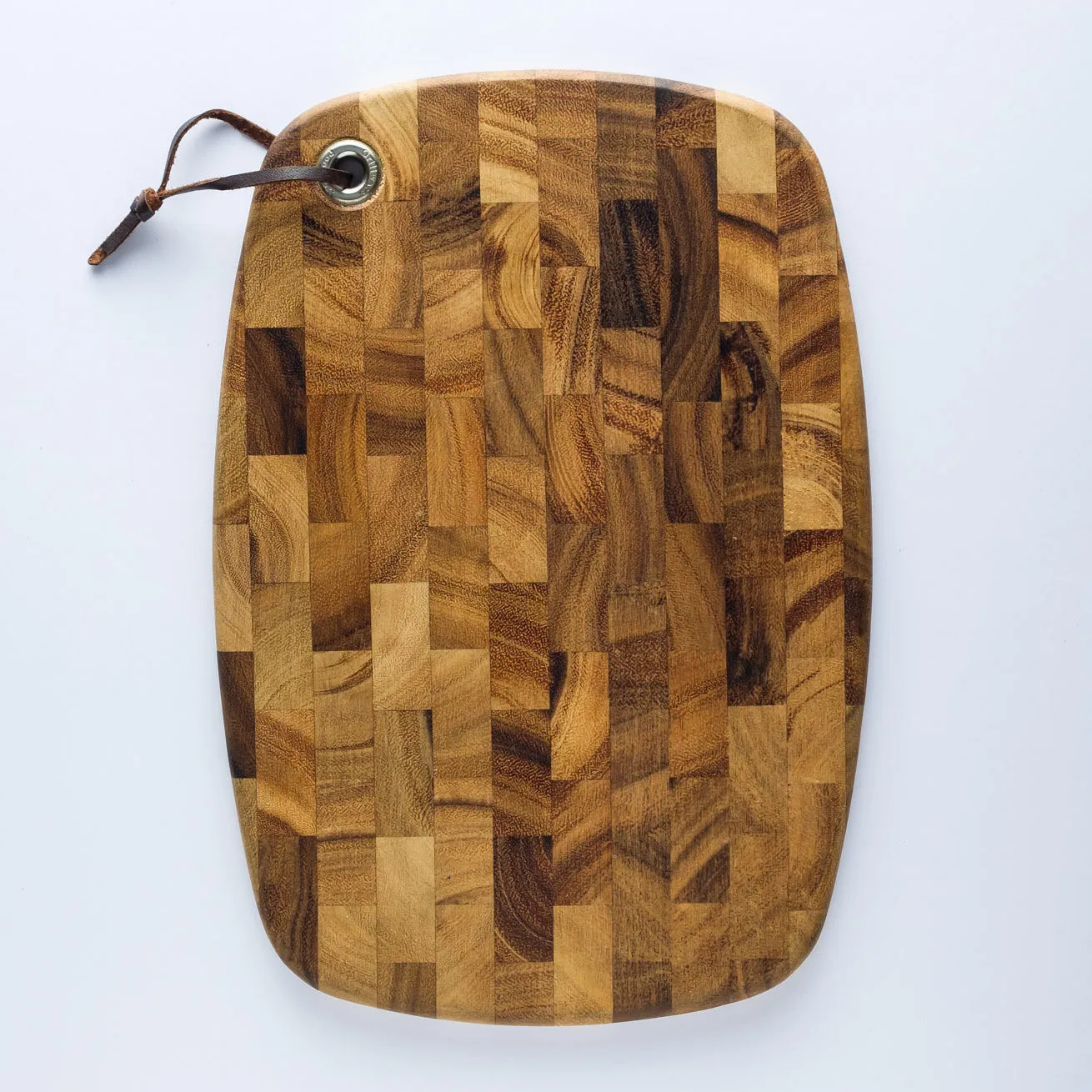 BO20-0018 - Brown Wood Board - 12.5" 8.5" 0.5" (LWH)