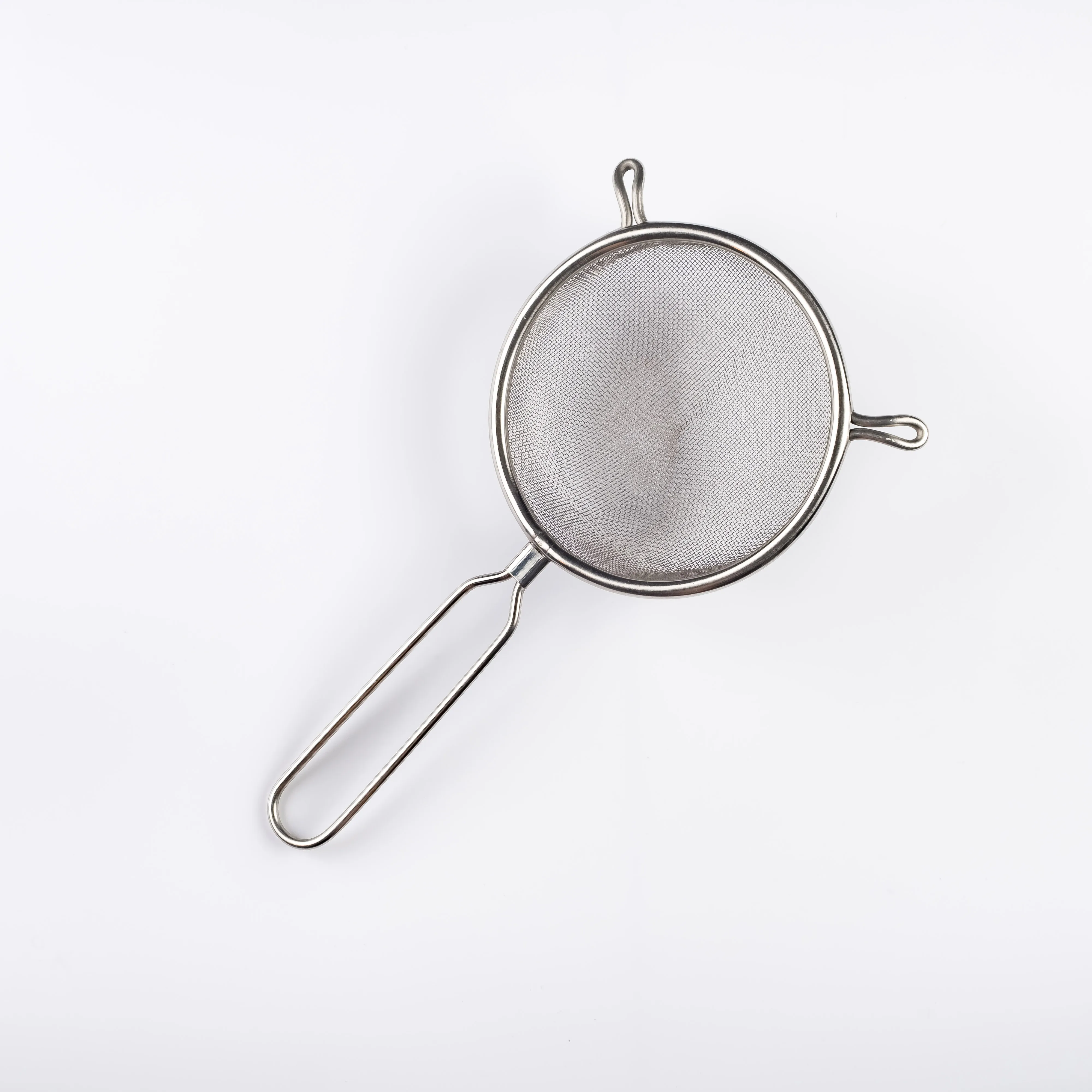 UT21-0001 - Silver Metal Strainer - 6.25" 13.25" (DL)