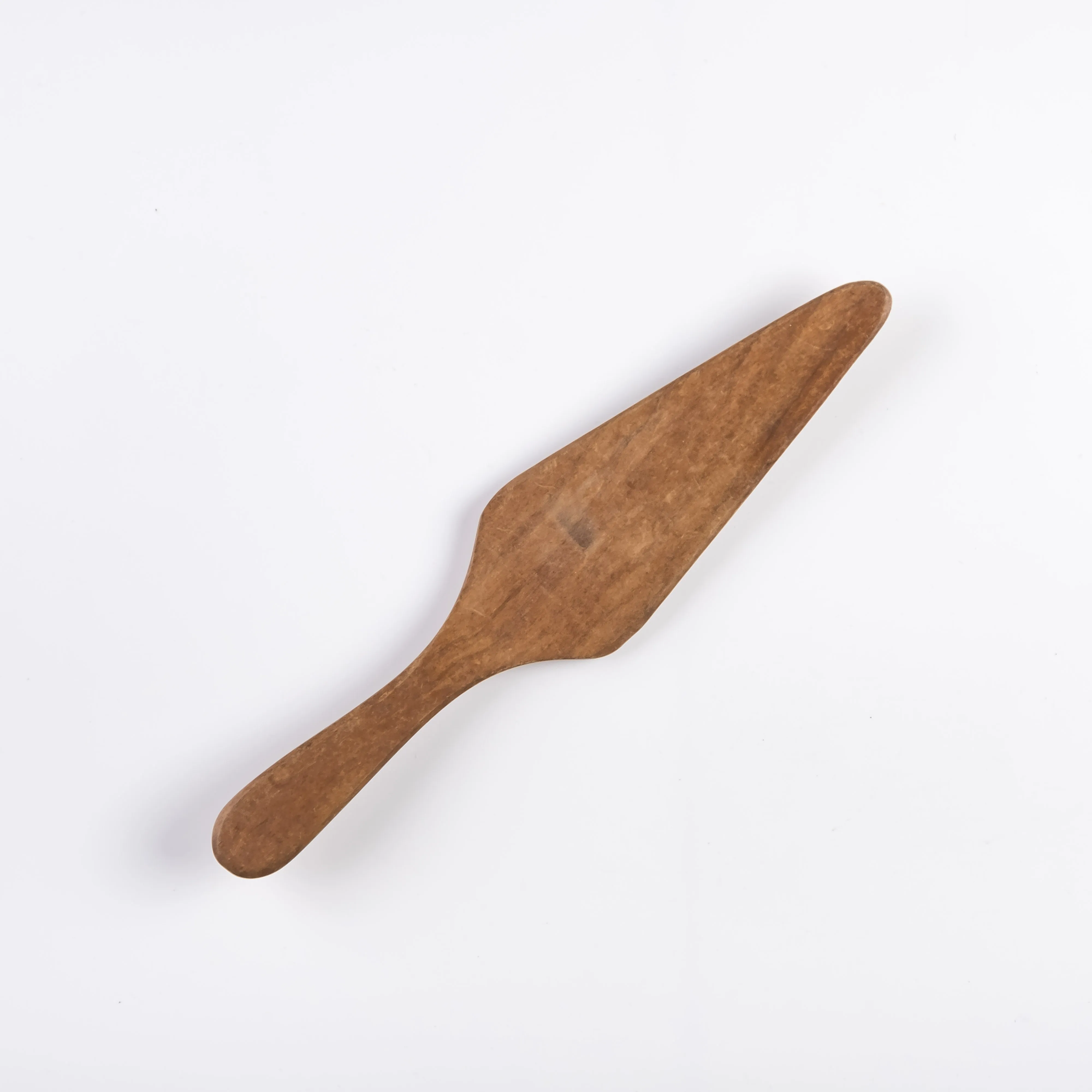 UT21-0105 - Brown Wood Cake slicer - 11.5" (L)