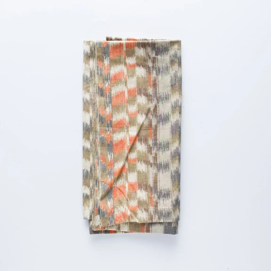 LN20-0021 - Brown Orange Fabric Table napkin