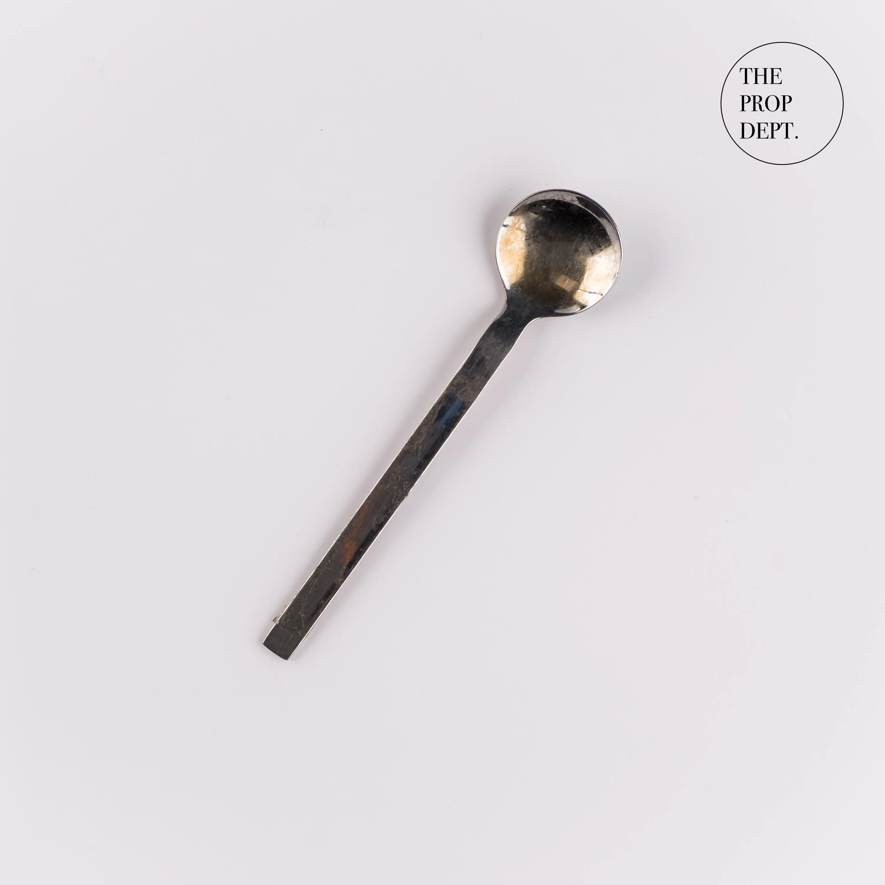 UT23-0454 - Silver Metal Spoon - 5.25" (L)