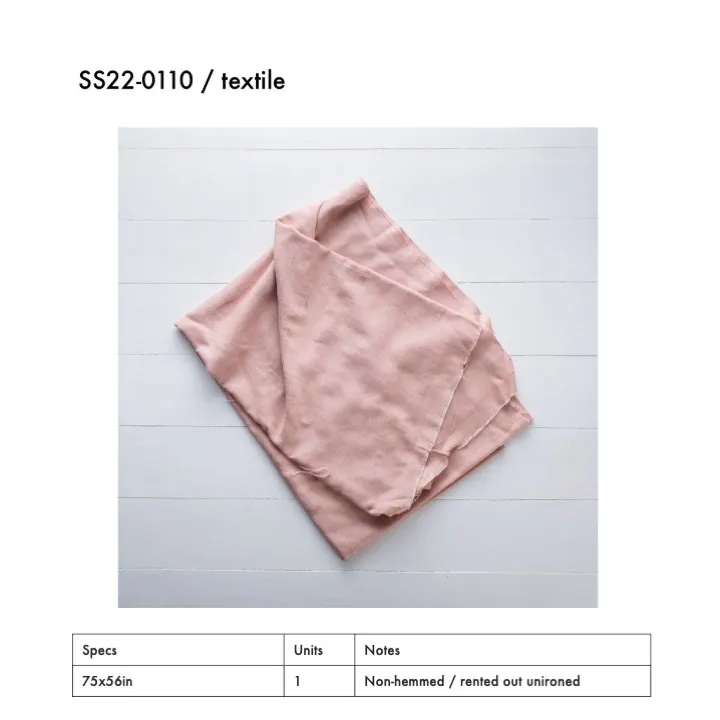 SS22-0110 - Pink Fabric Surface - 75" 56" (LW)