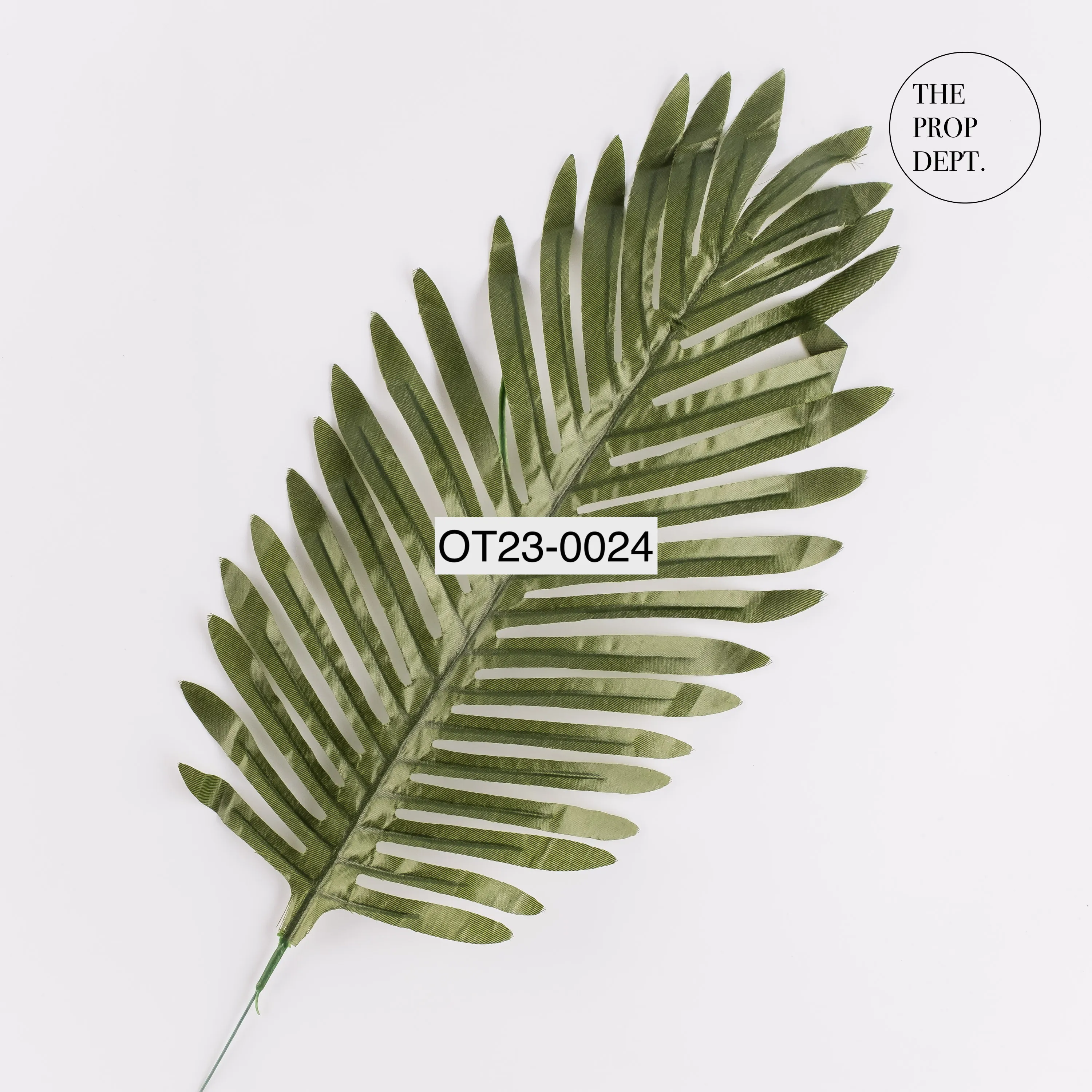 OT23-0024 - Green Plastic Plant - 20" 7.5" (LW)