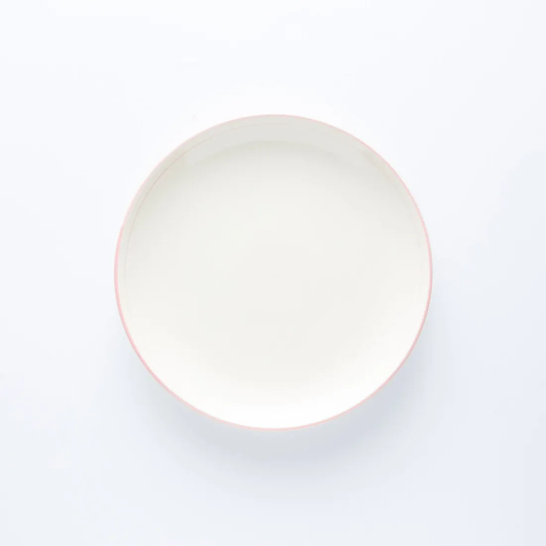 PL20-0071 - White Ceramic Plate - 7.5" (D)