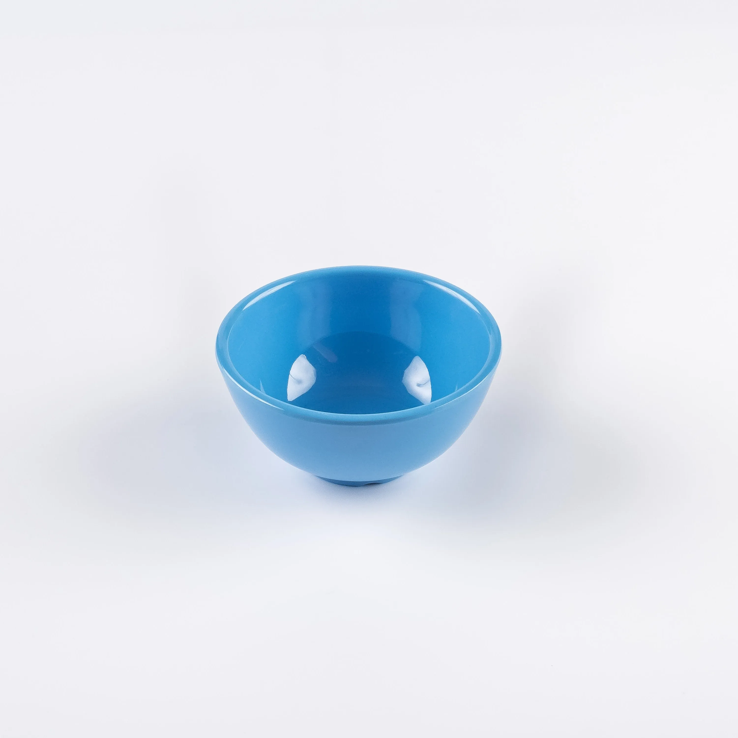 BW21-0393 - Blue Melamine Bowl - 4" 2" (DH)